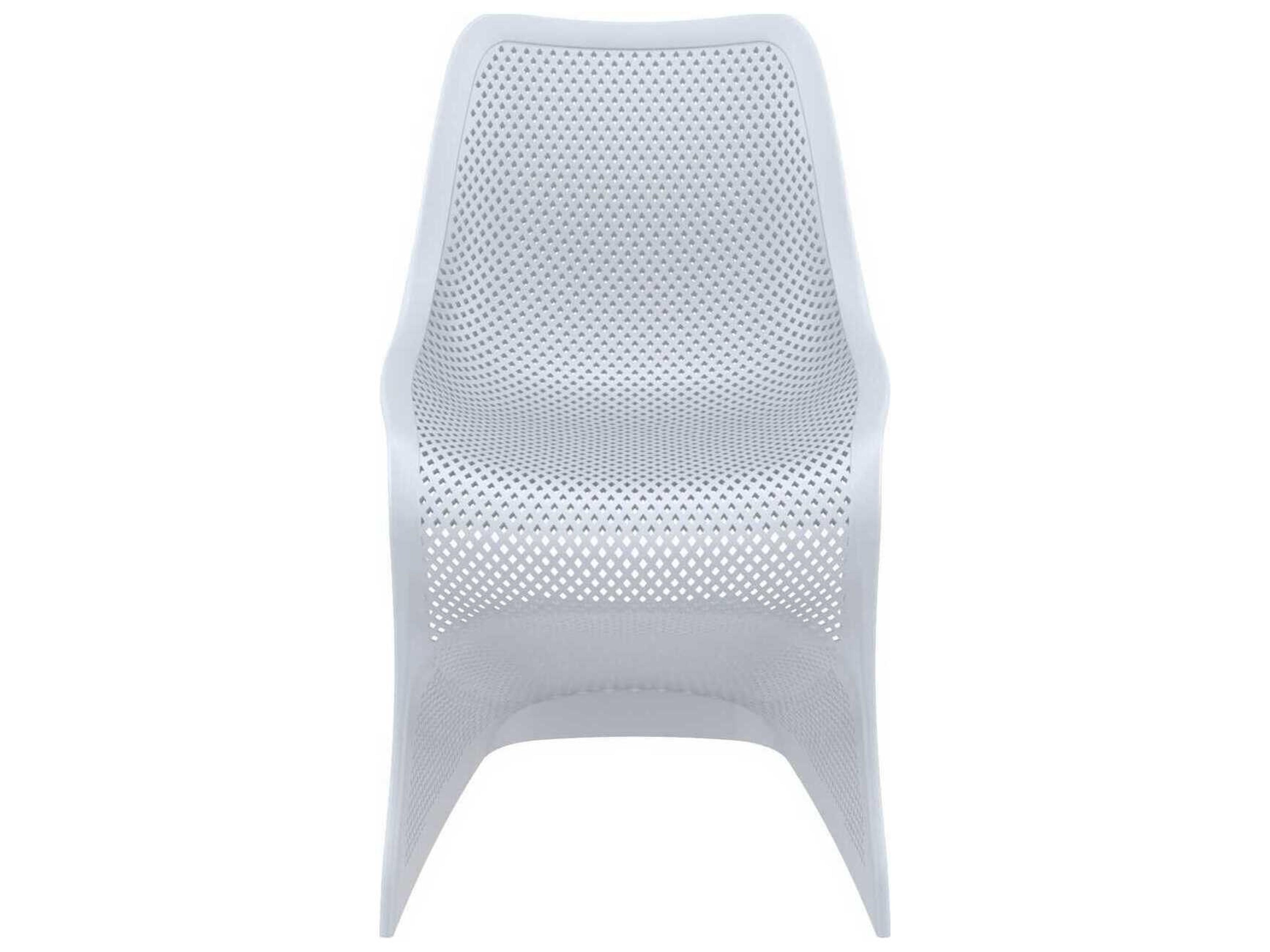 Compamia Bloom Silver Resin Dining Chair