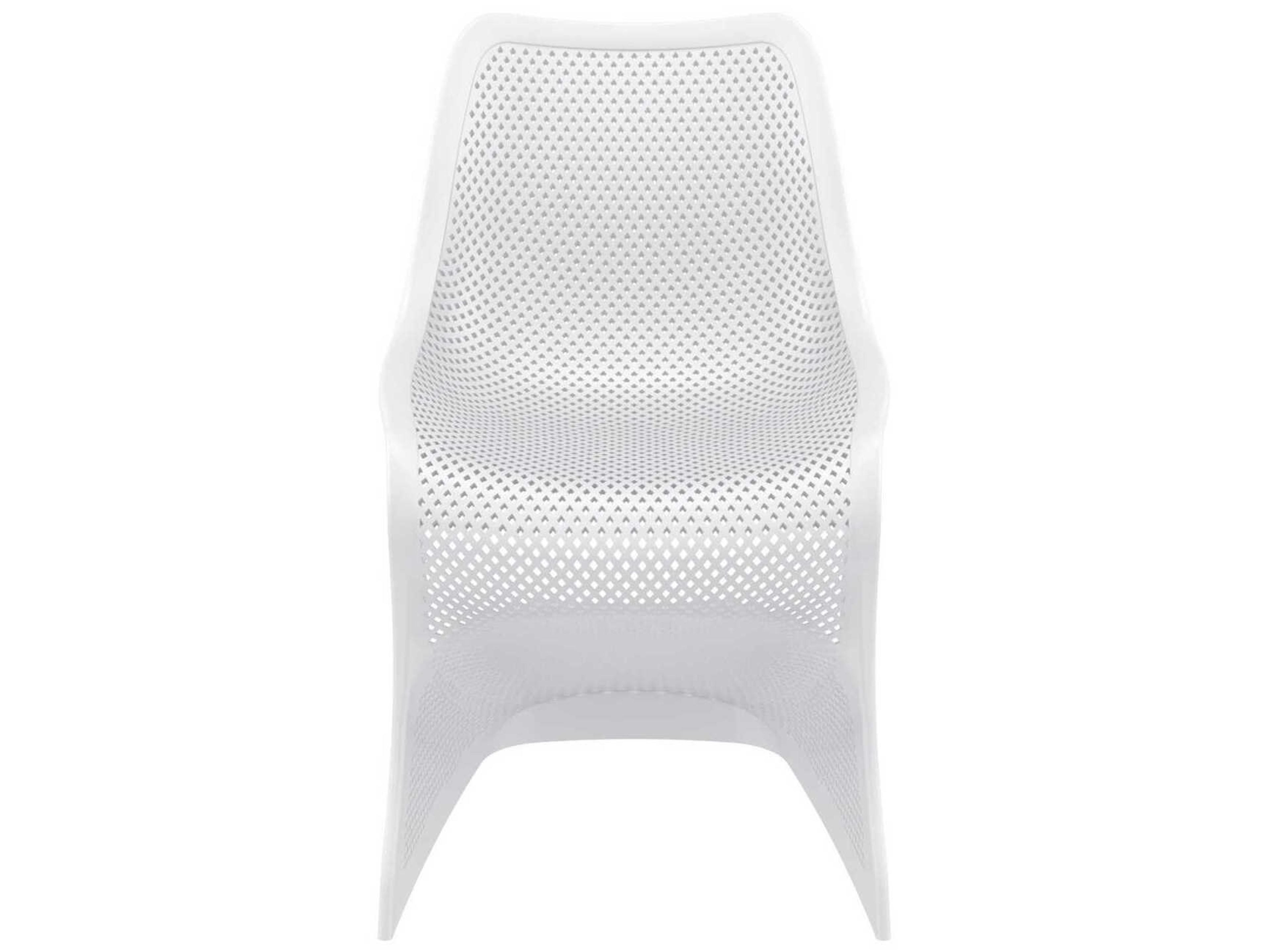 Compamia Bloom White Resin Dining Chair