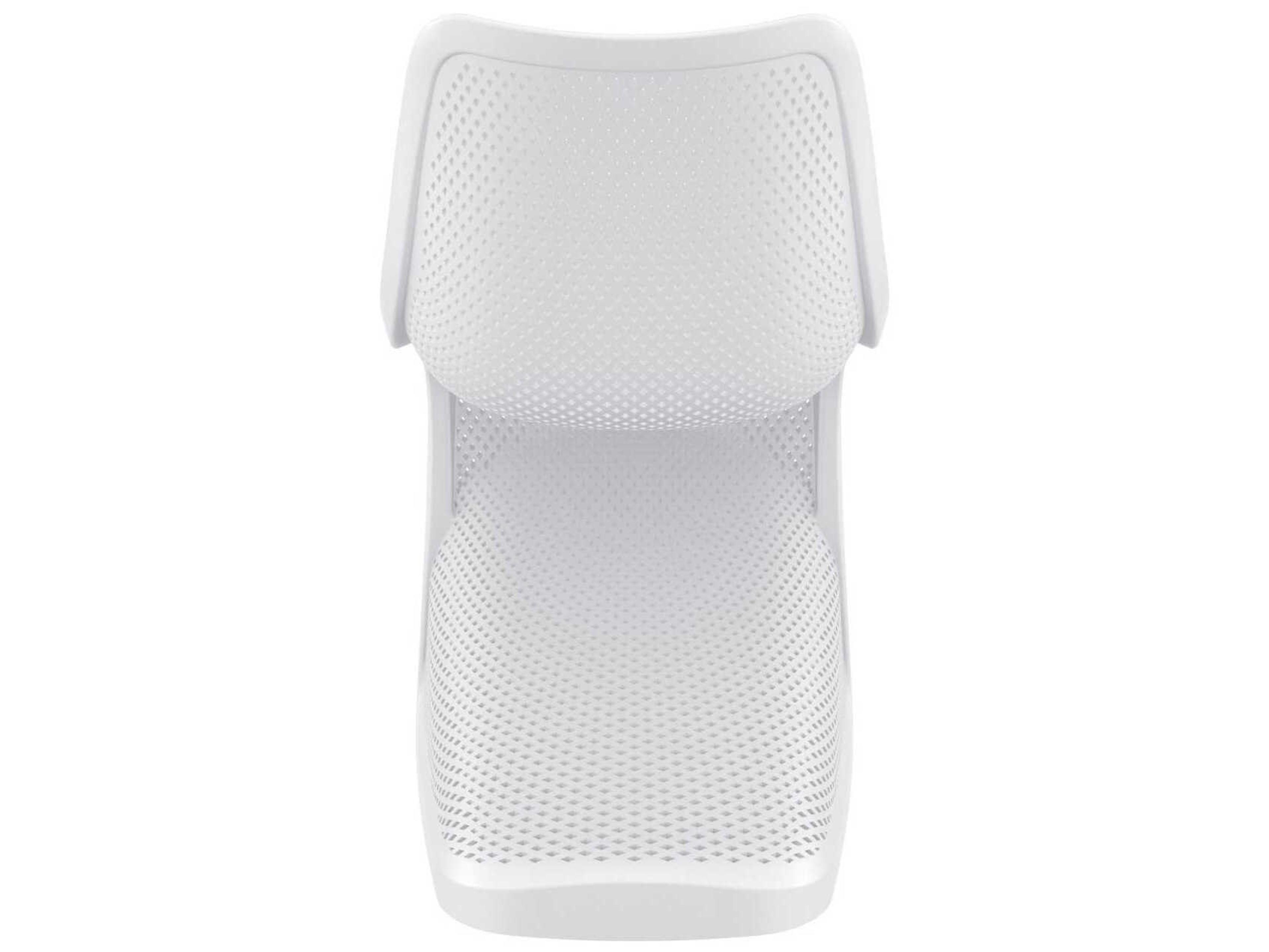 Compamia Bloom White Resin Dining Chair