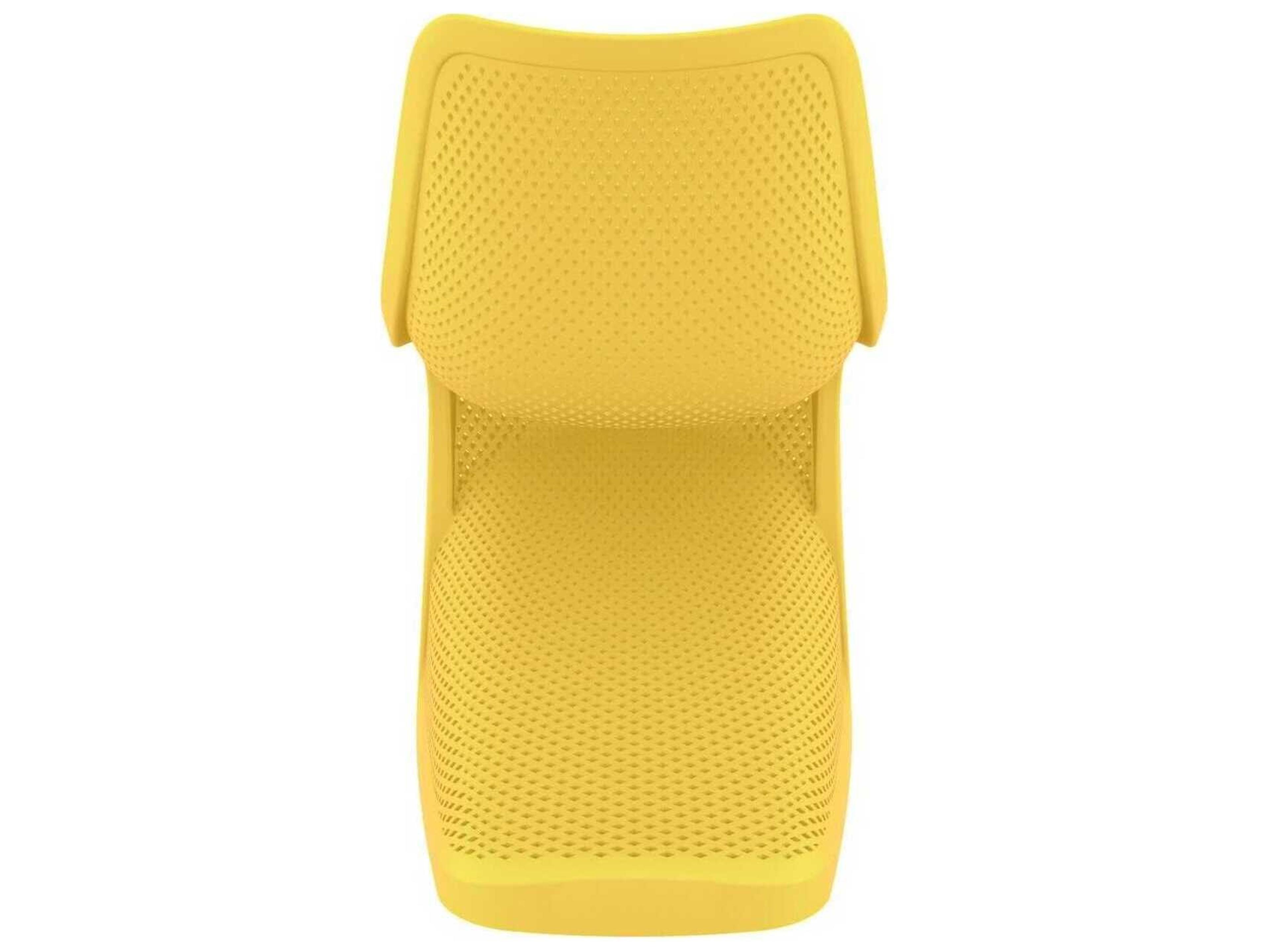 Compamia Bloom Yellow Resin Dining Chair