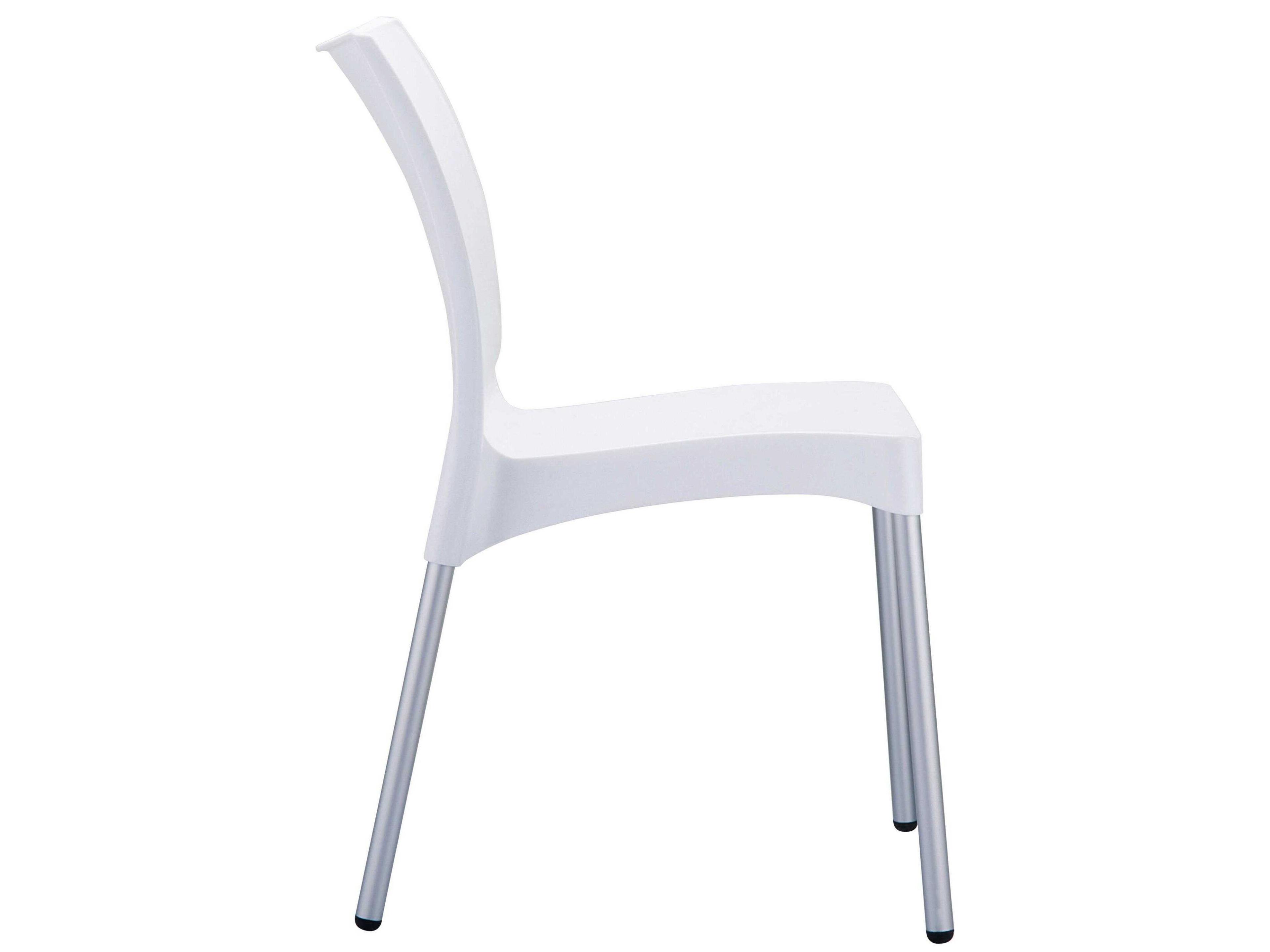 Compamia Vita White Resin Dining Chair