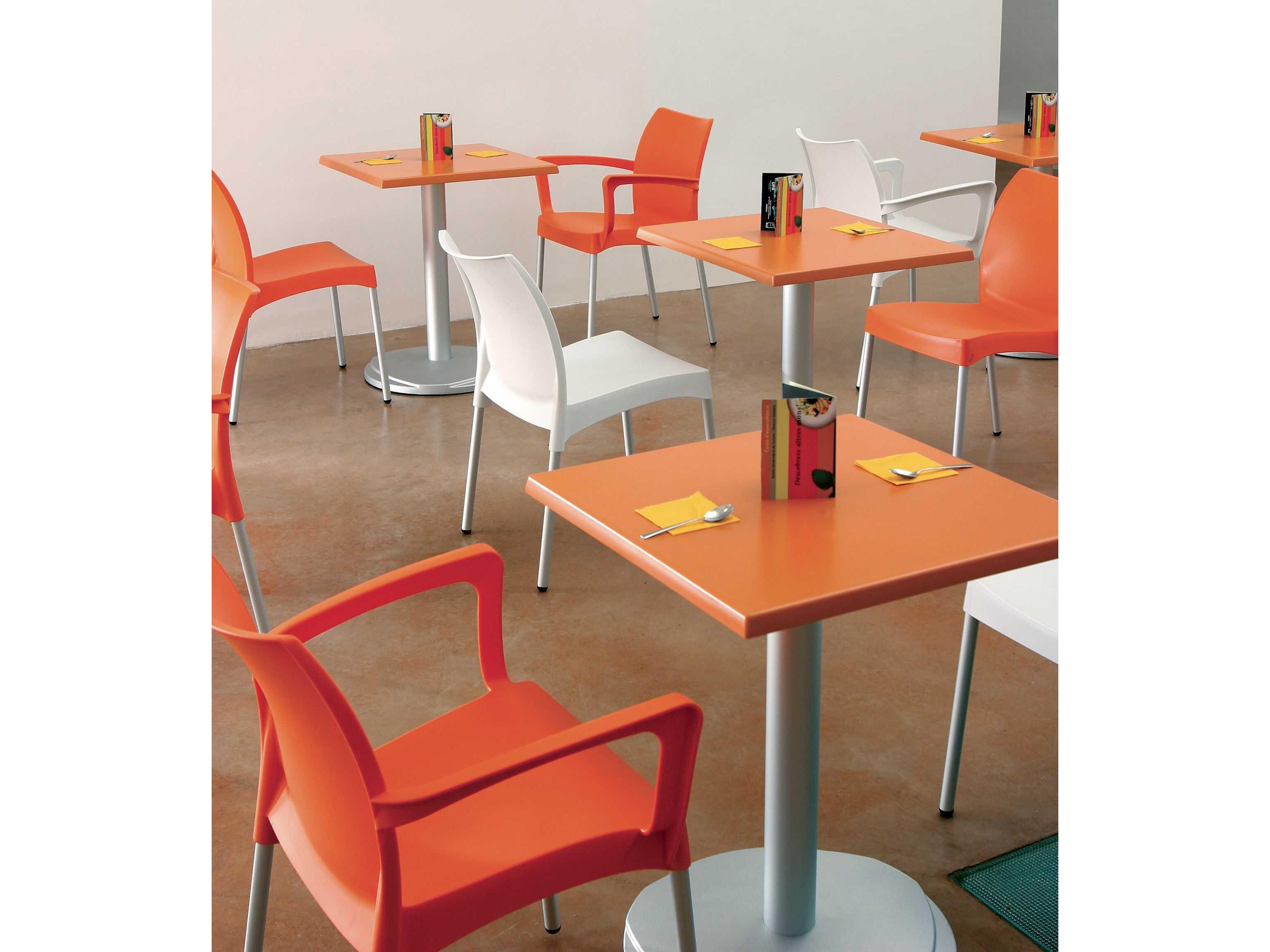 Compamia Vita White Resin Dining Chair