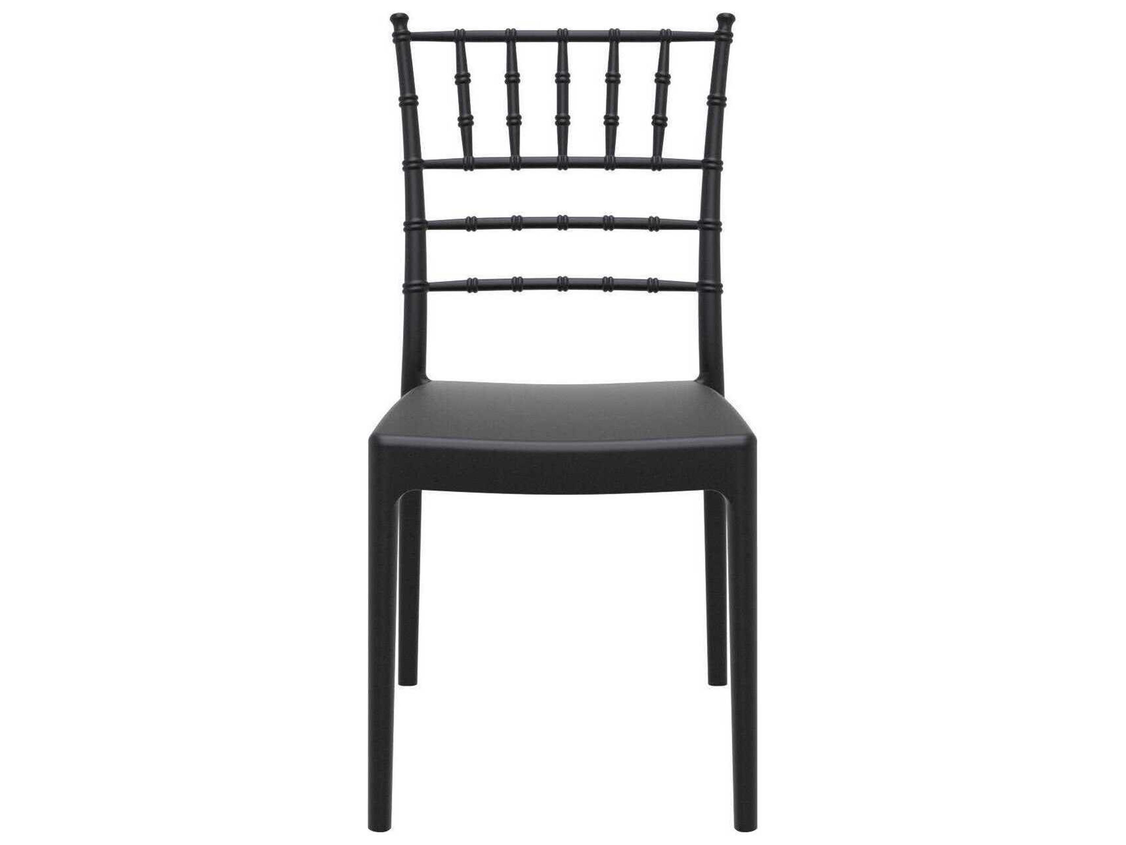 Compamia Josephine Black Polypropylene Resin Dining Chair