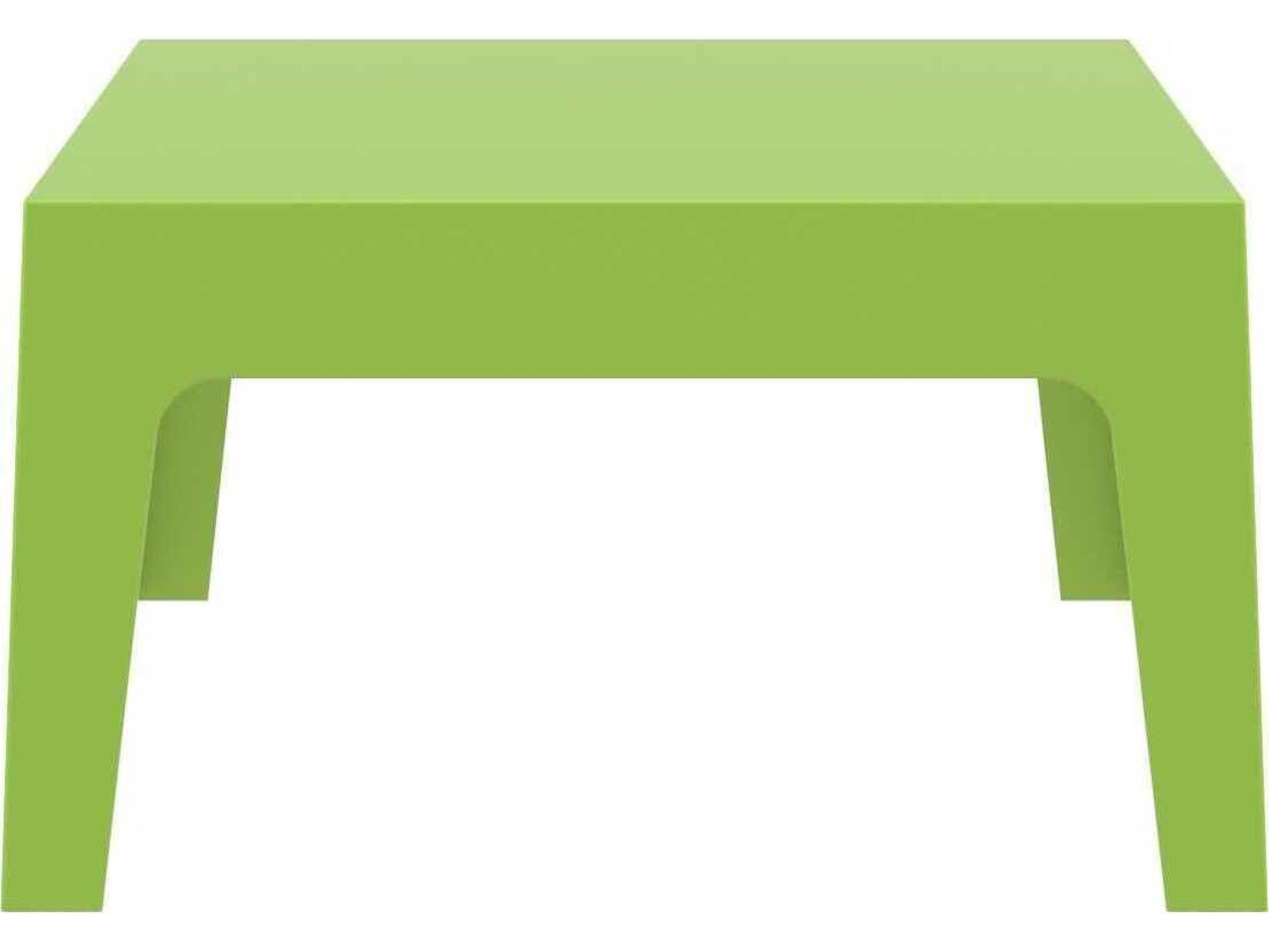 Compamia Box Tropical Green Polypropylene Rectangular Coffee Table