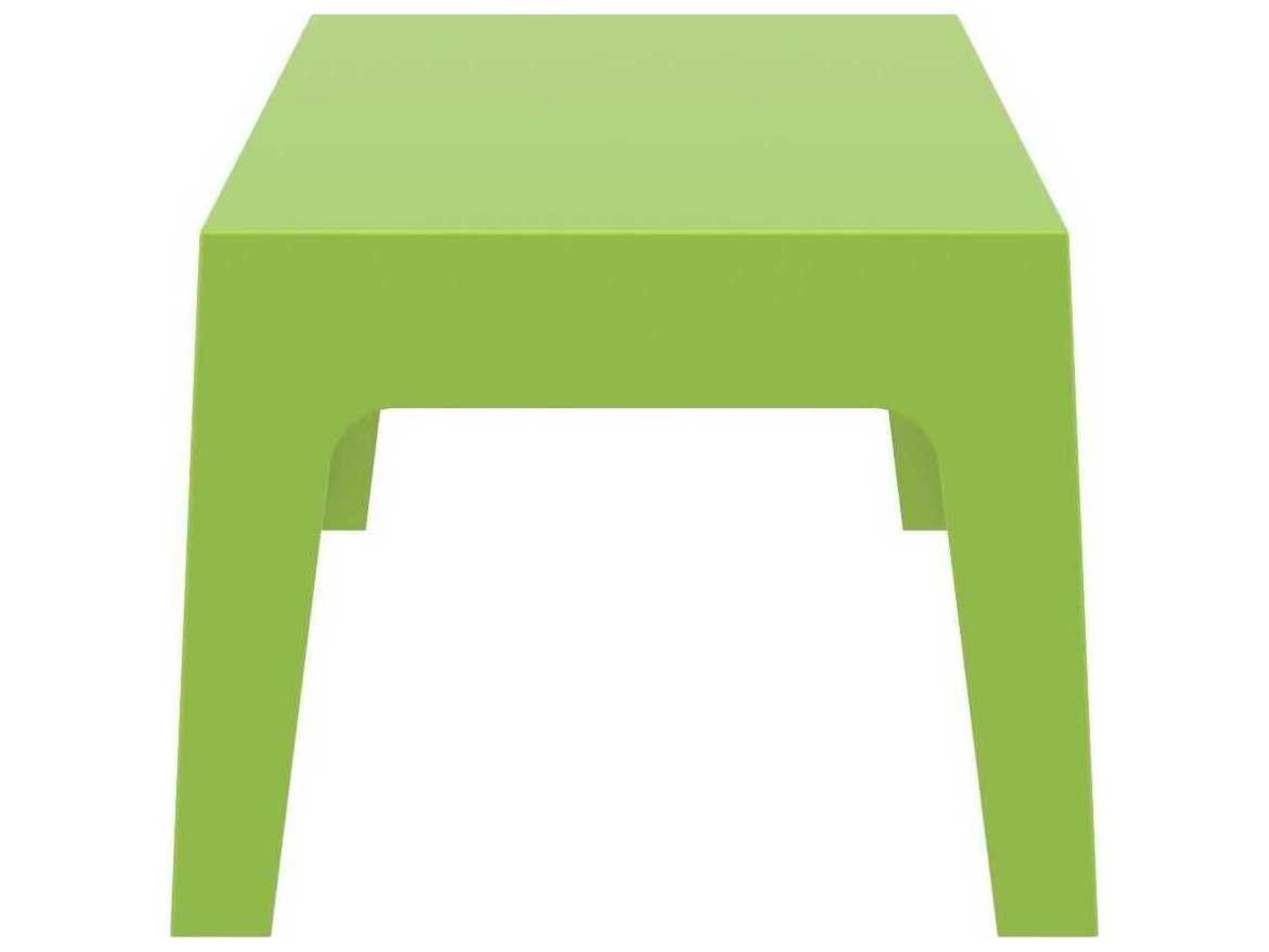 Compamia Box Tropical Green Polypropylene Rectangular Coffee Table
