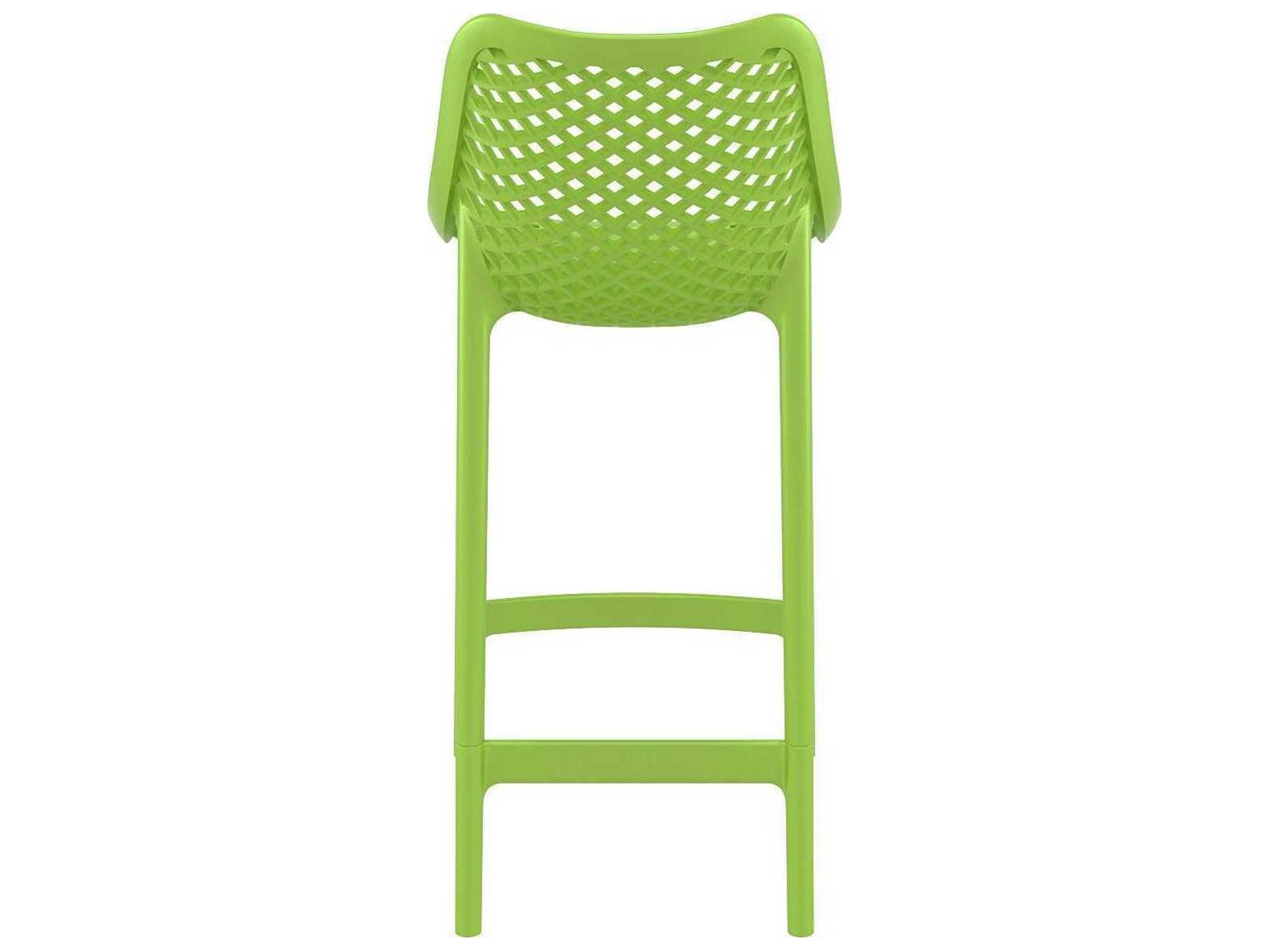 Compamia Air Tropical Green Polypropylene Resin Counter Stool