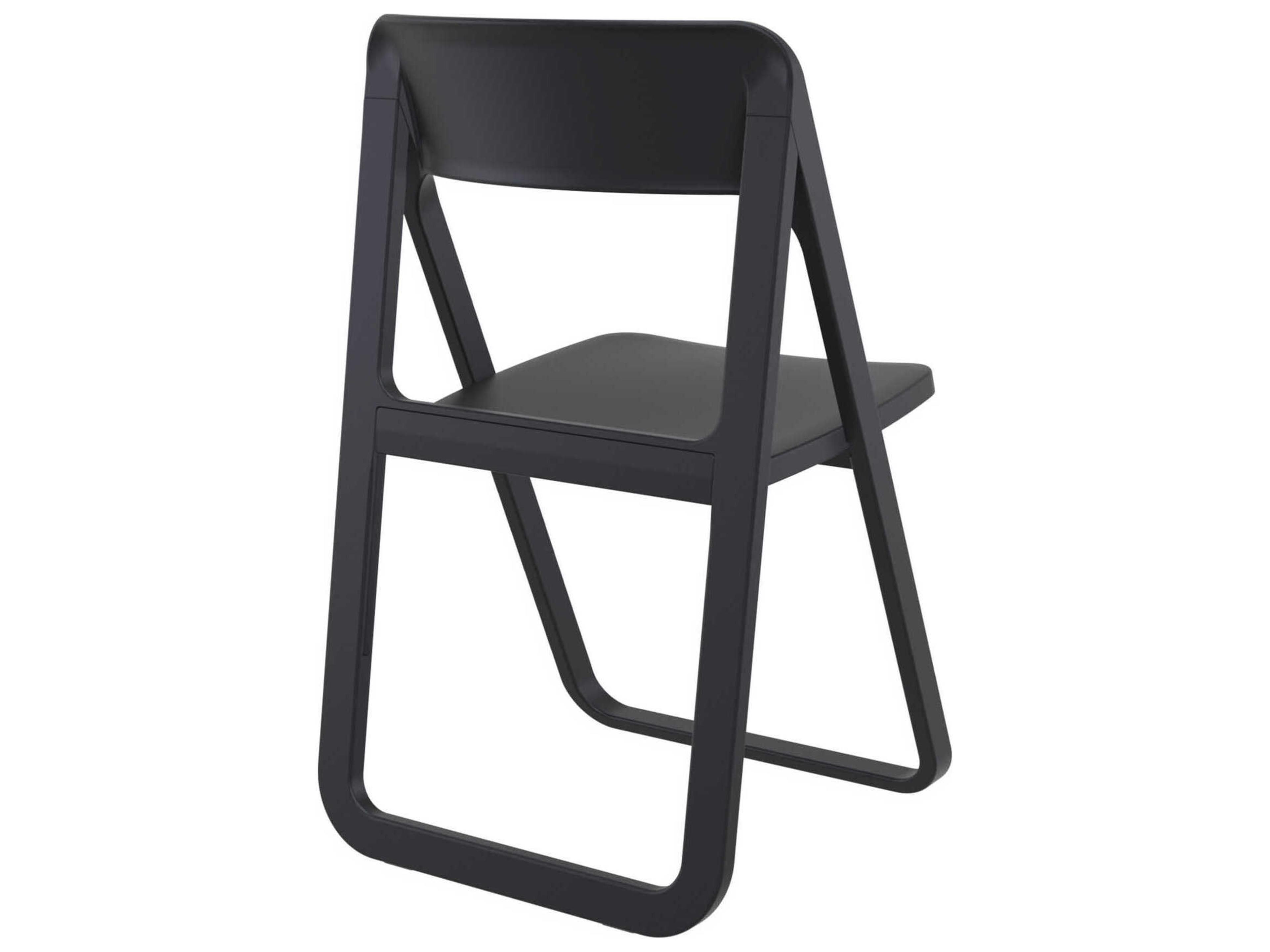 Compamia Dream Black Polypropylene Dining Chair