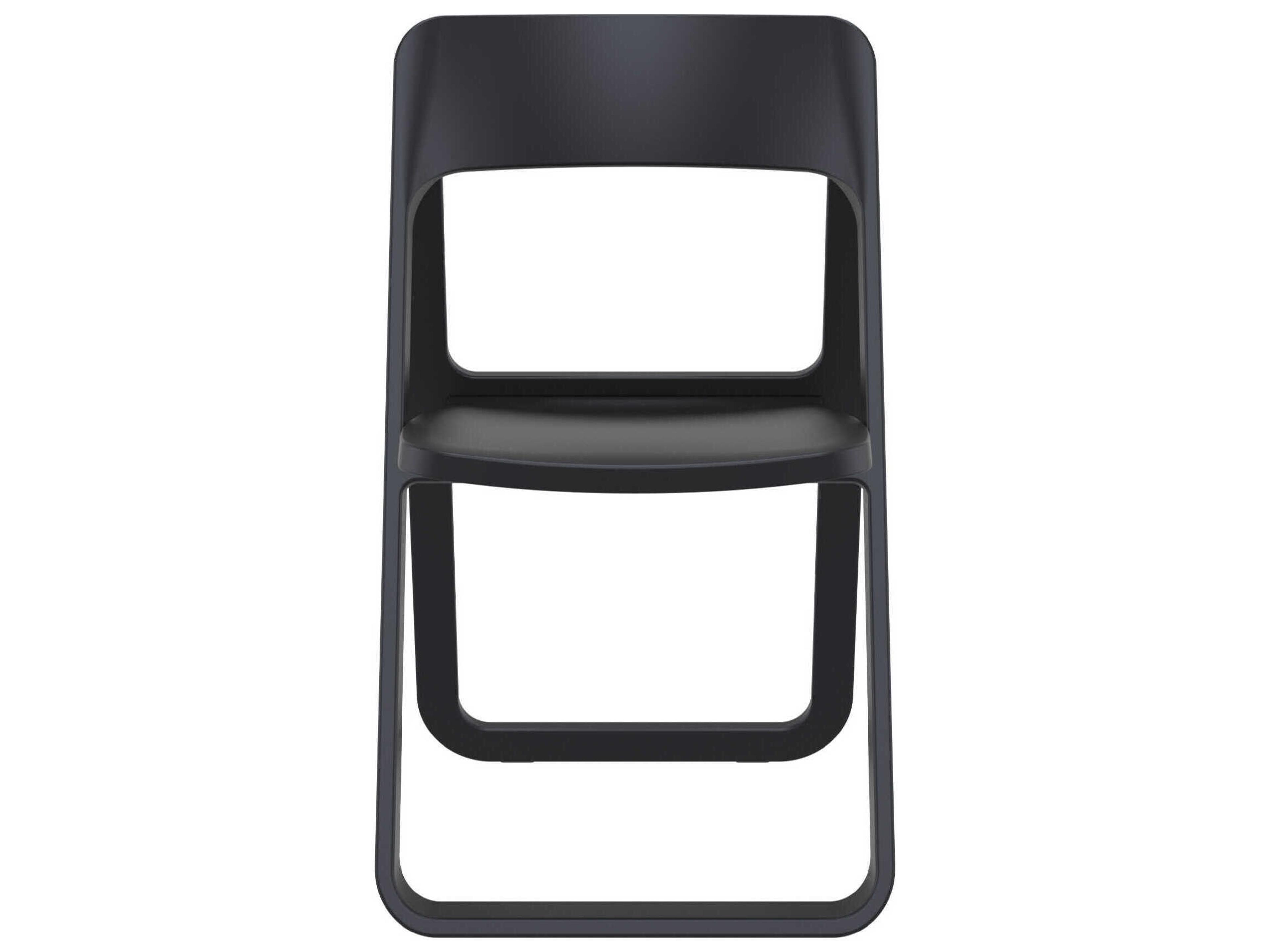 Compamia Dream Black Polypropylene Dining Chair