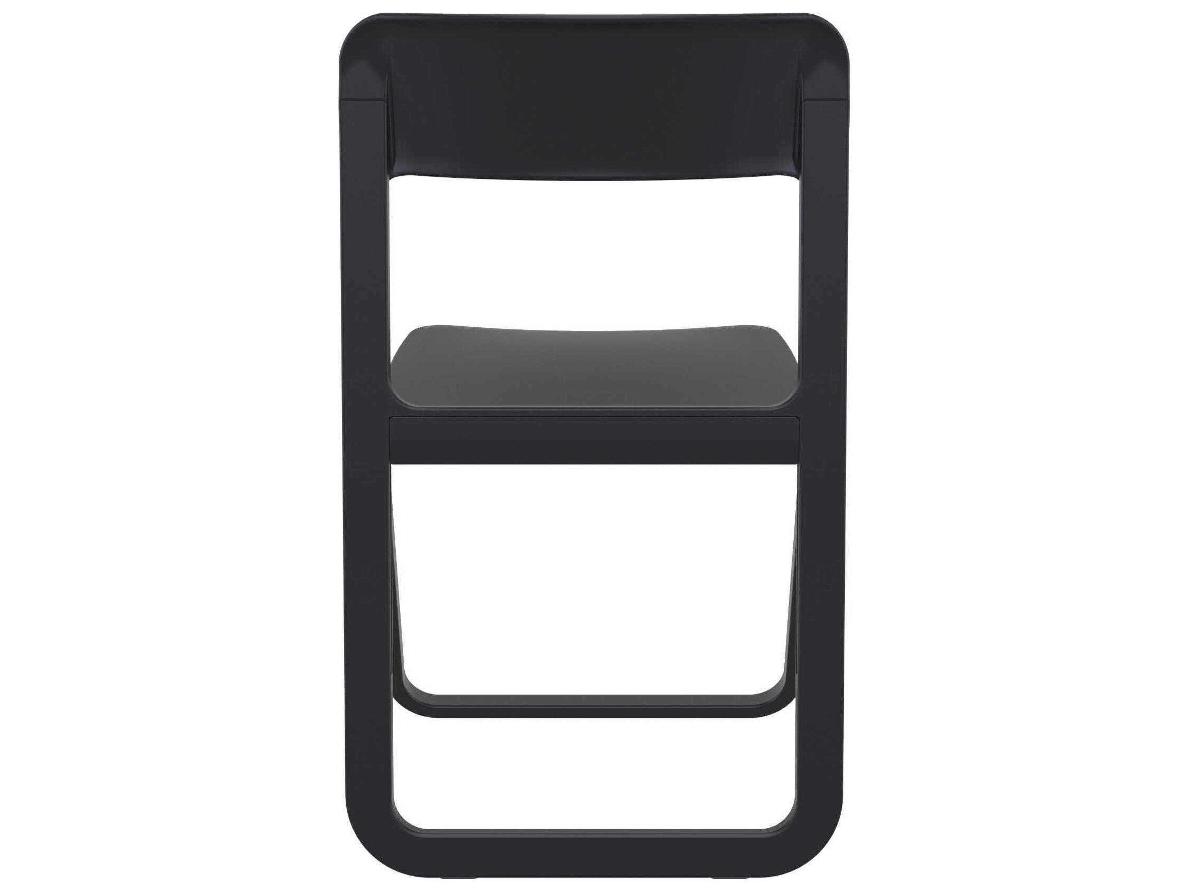Compamia Dream Black Polypropylene Dining Chair