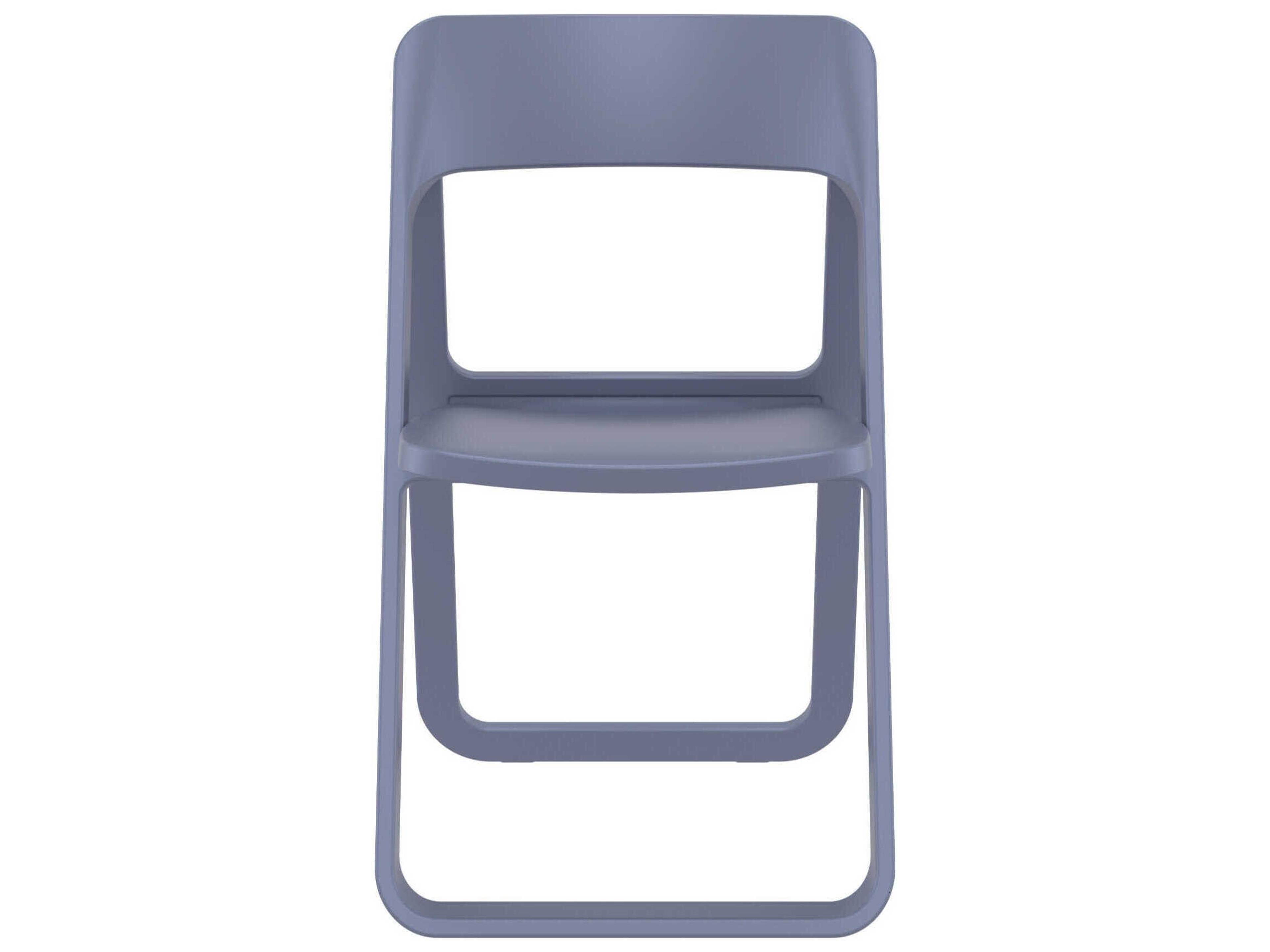 Compamia Dream Dark Gray Polypropylene Dining Chair