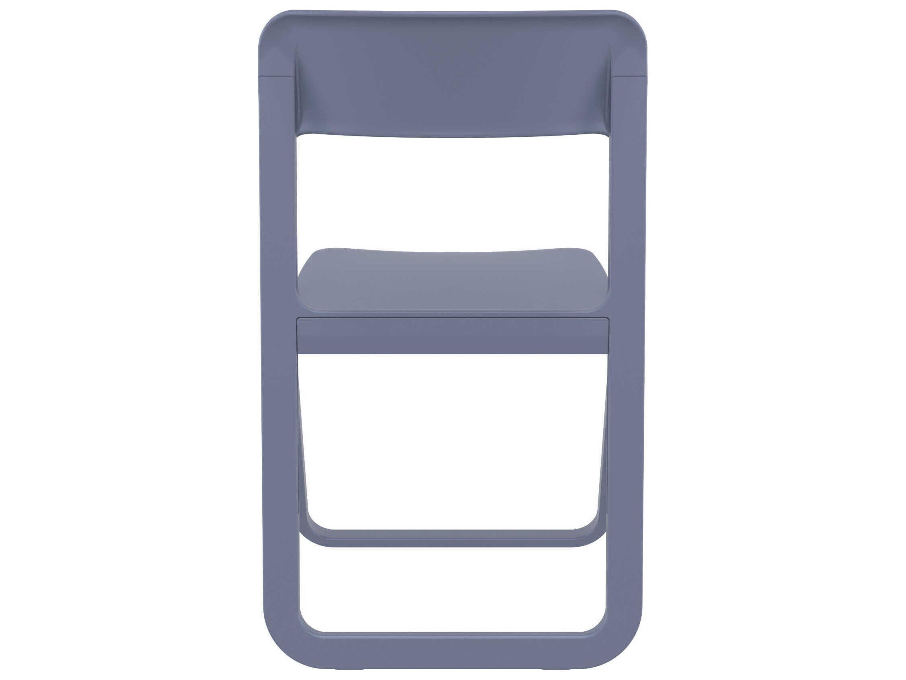 Compamia Dream Dark Gray Polypropylene Dining Chair