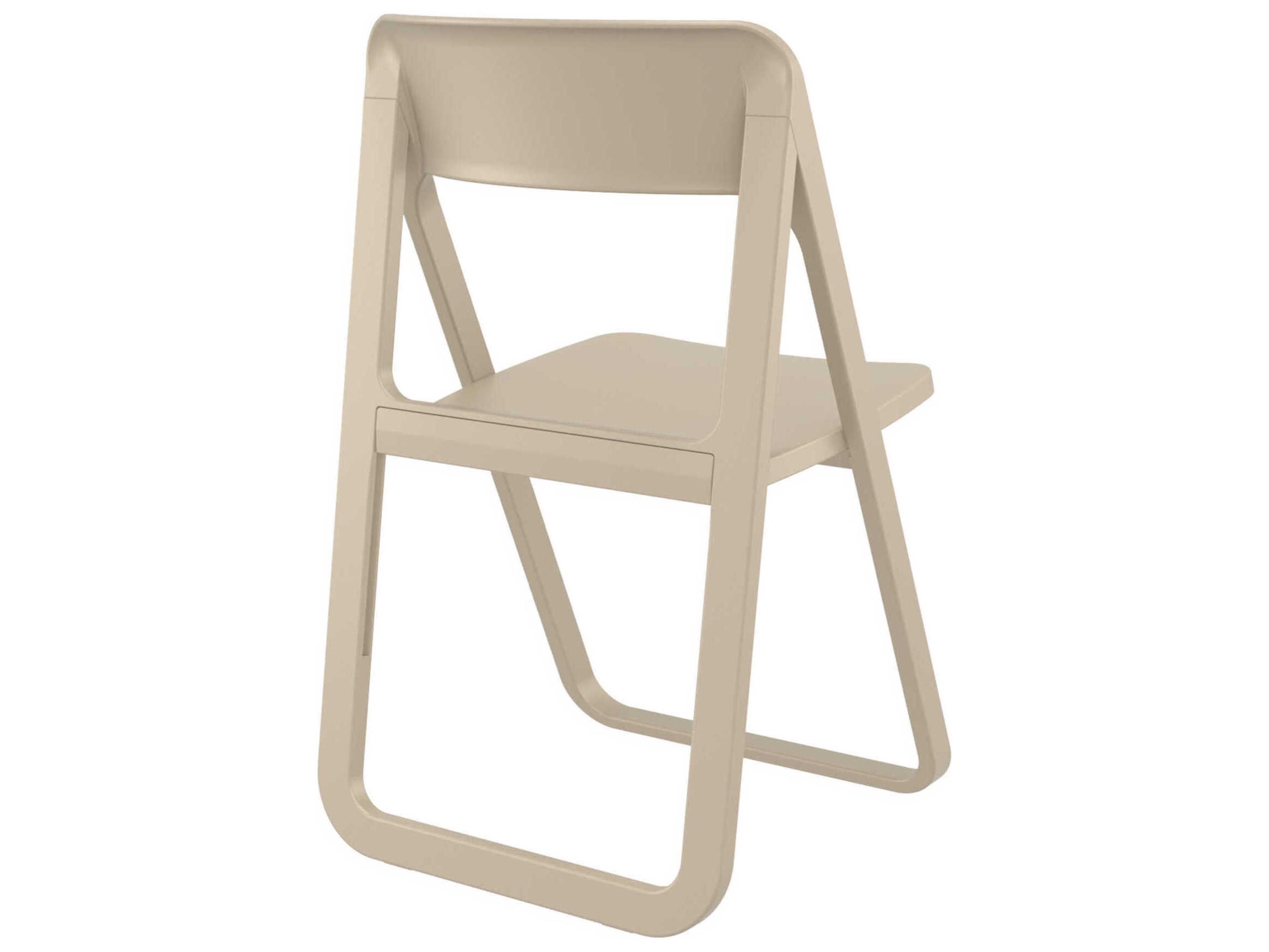 Compamia Dream Taupe Polypropylene Dining Chair