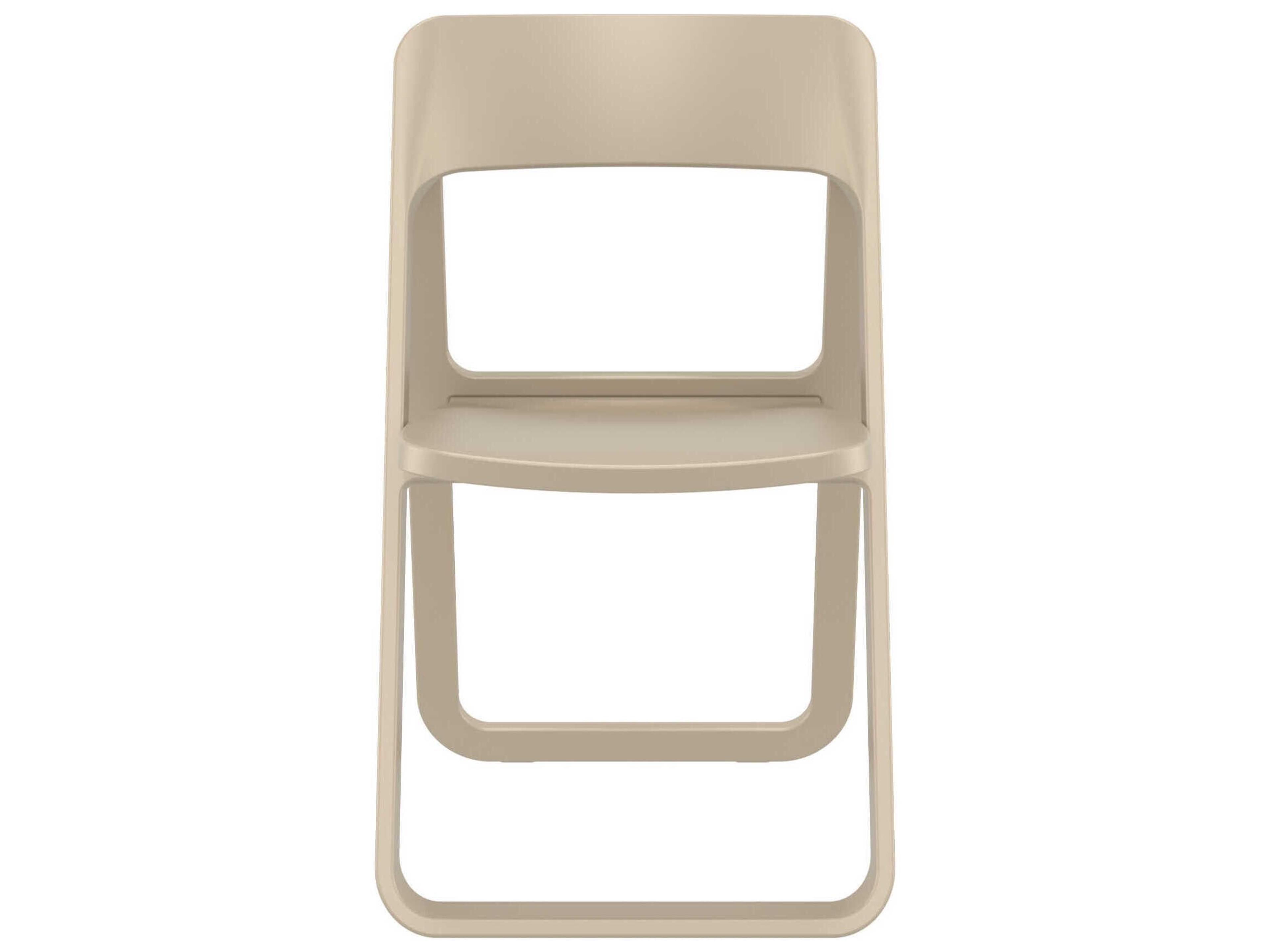 Compamia Dream Taupe Polypropylene Dining Chair