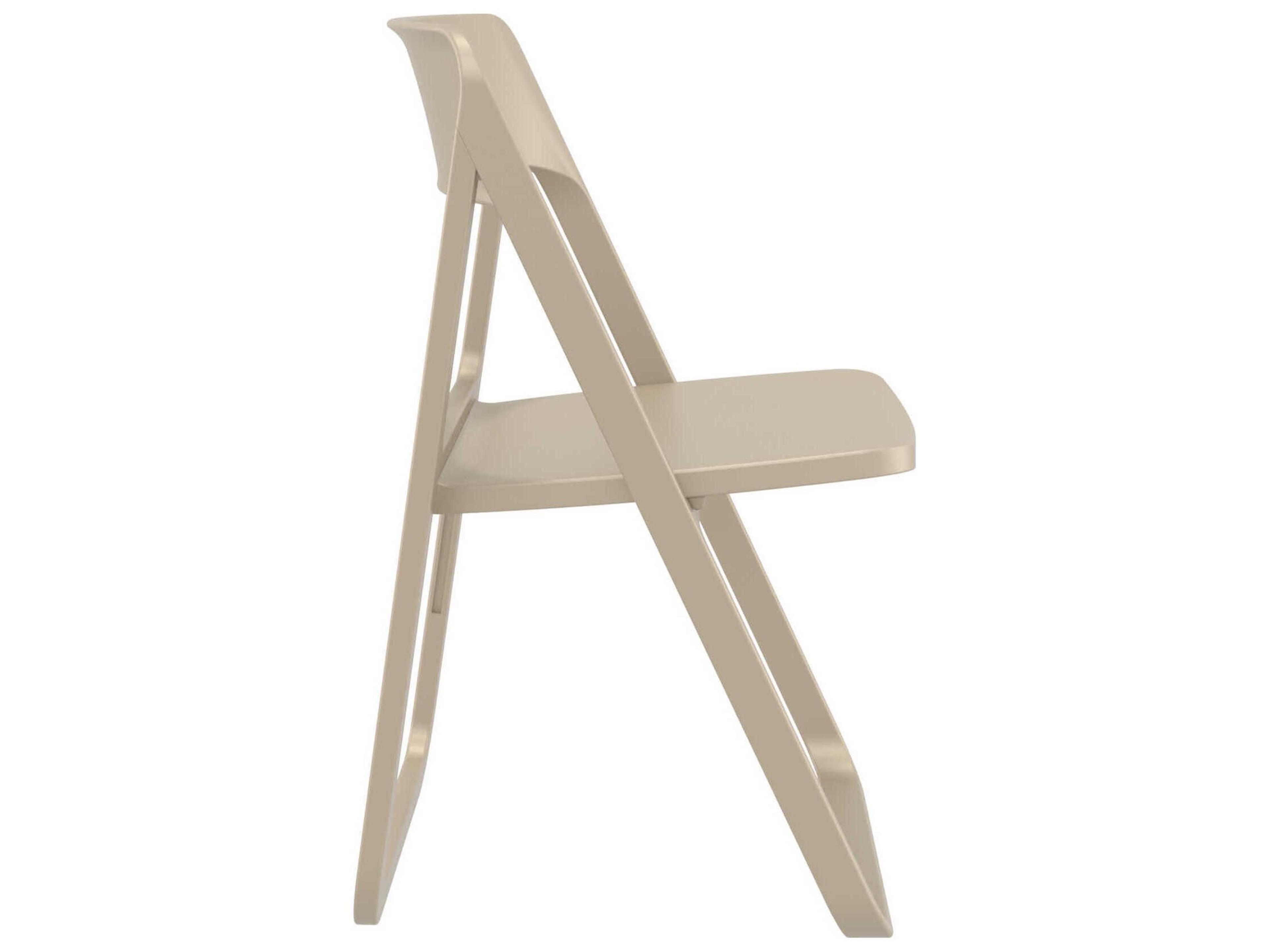 Compamia Dream Taupe Polypropylene Dining Chair
