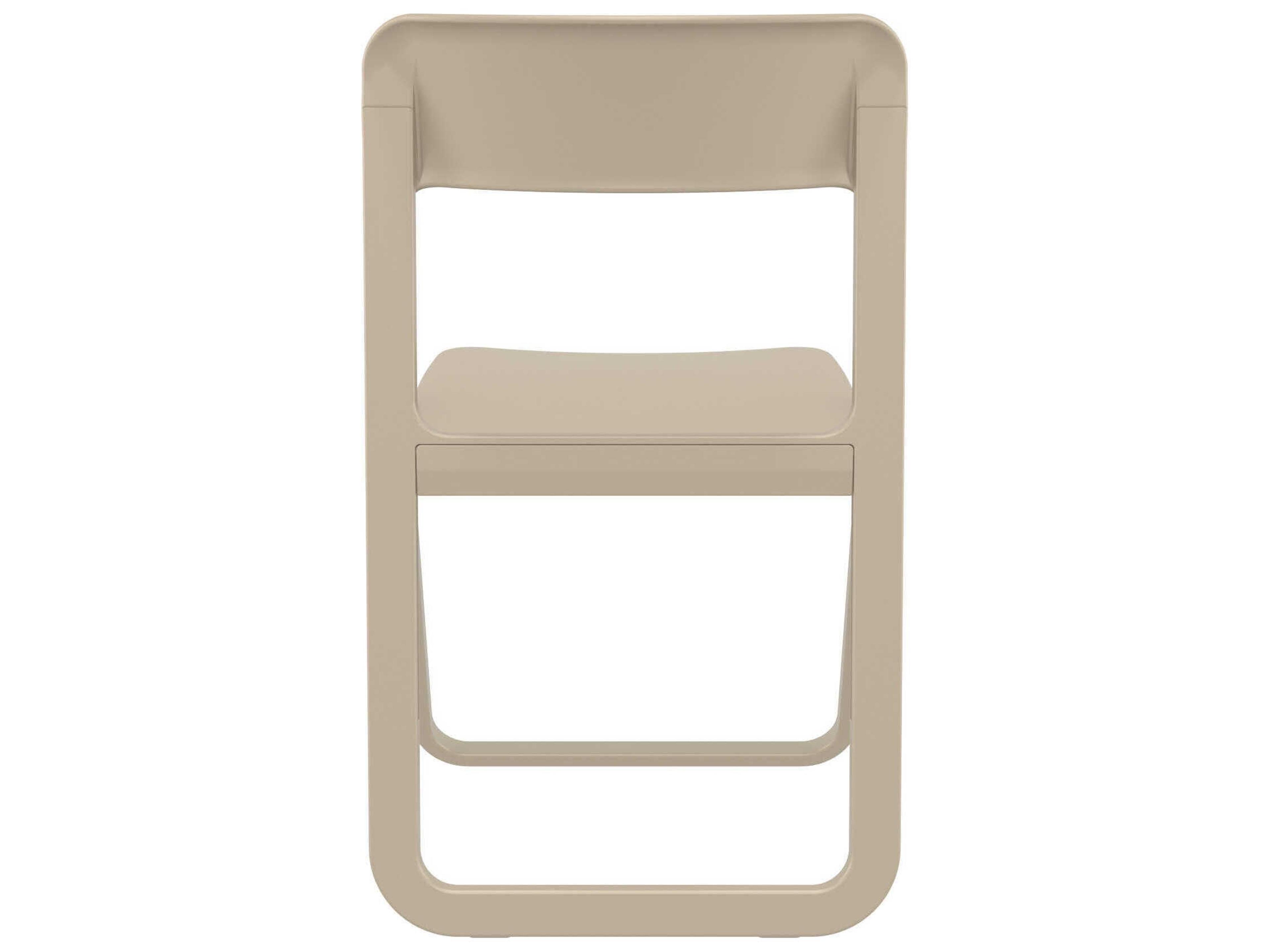 Compamia Dream Taupe Polypropylene Dining Chair