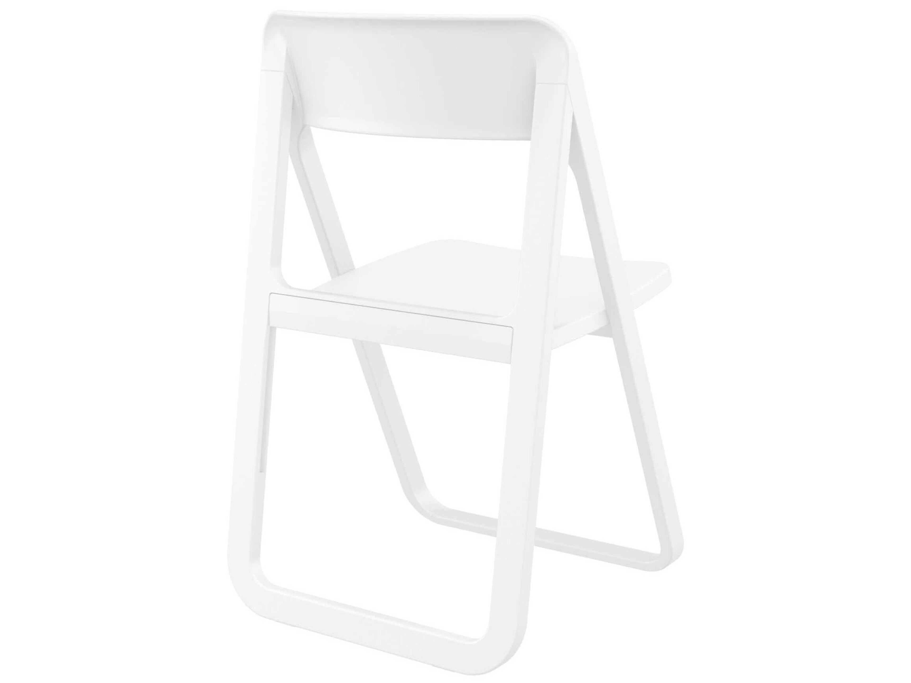 Compamia Dream White Polypropylene Dining Chair