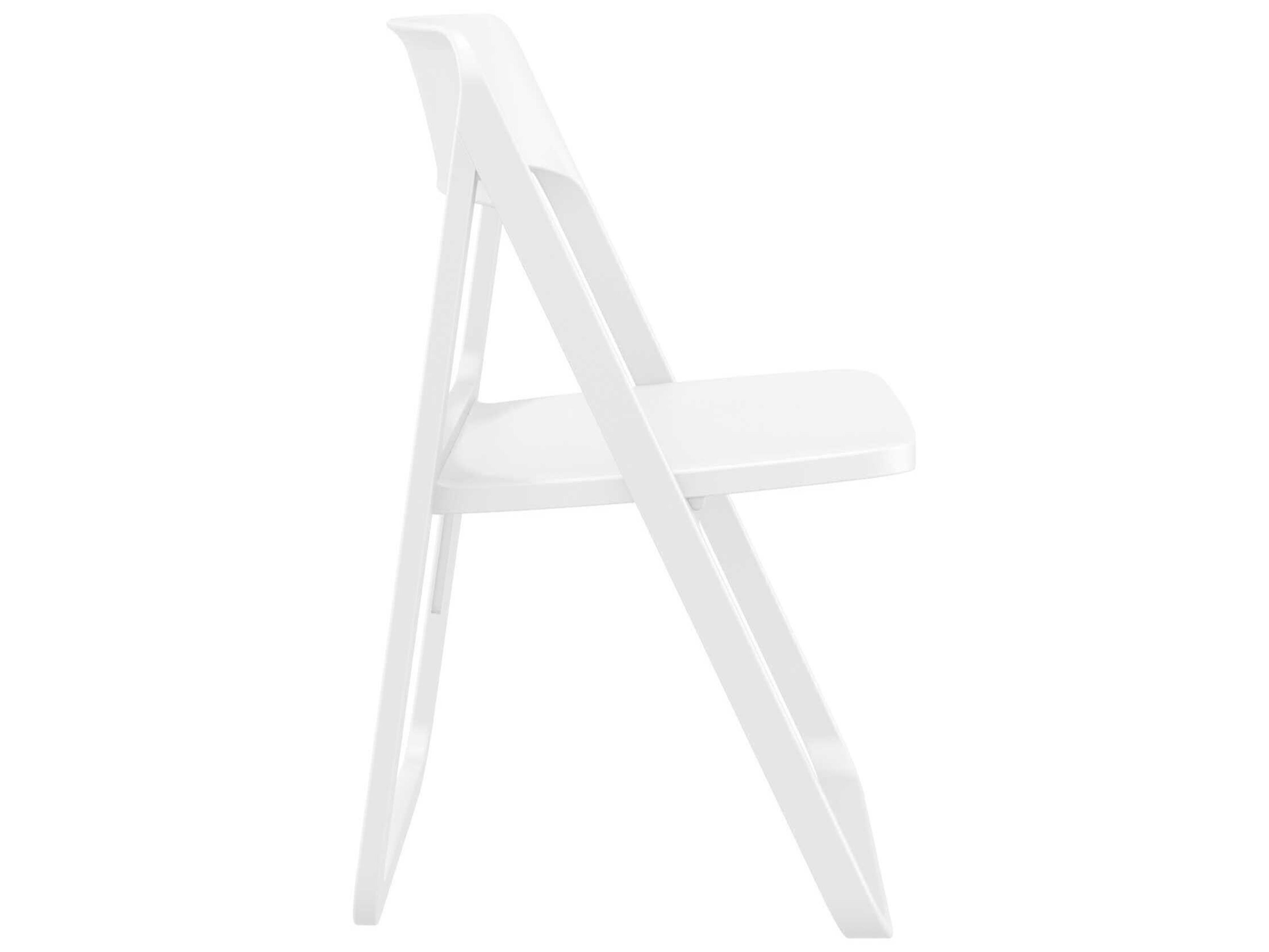 Compamia Dream White Polypropylene Dining Chair