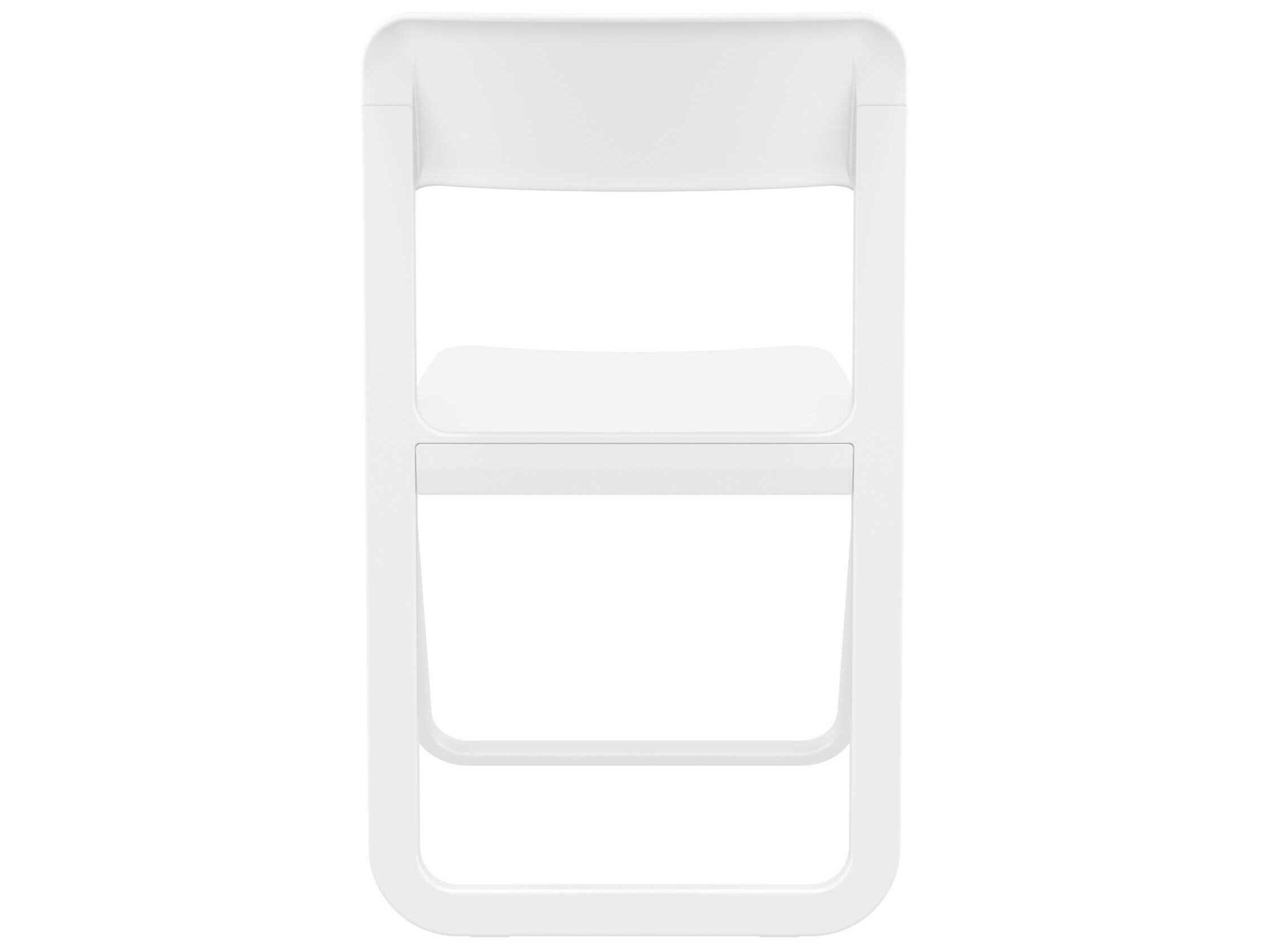 Compamia Dream White Polypropylene Dining Chair