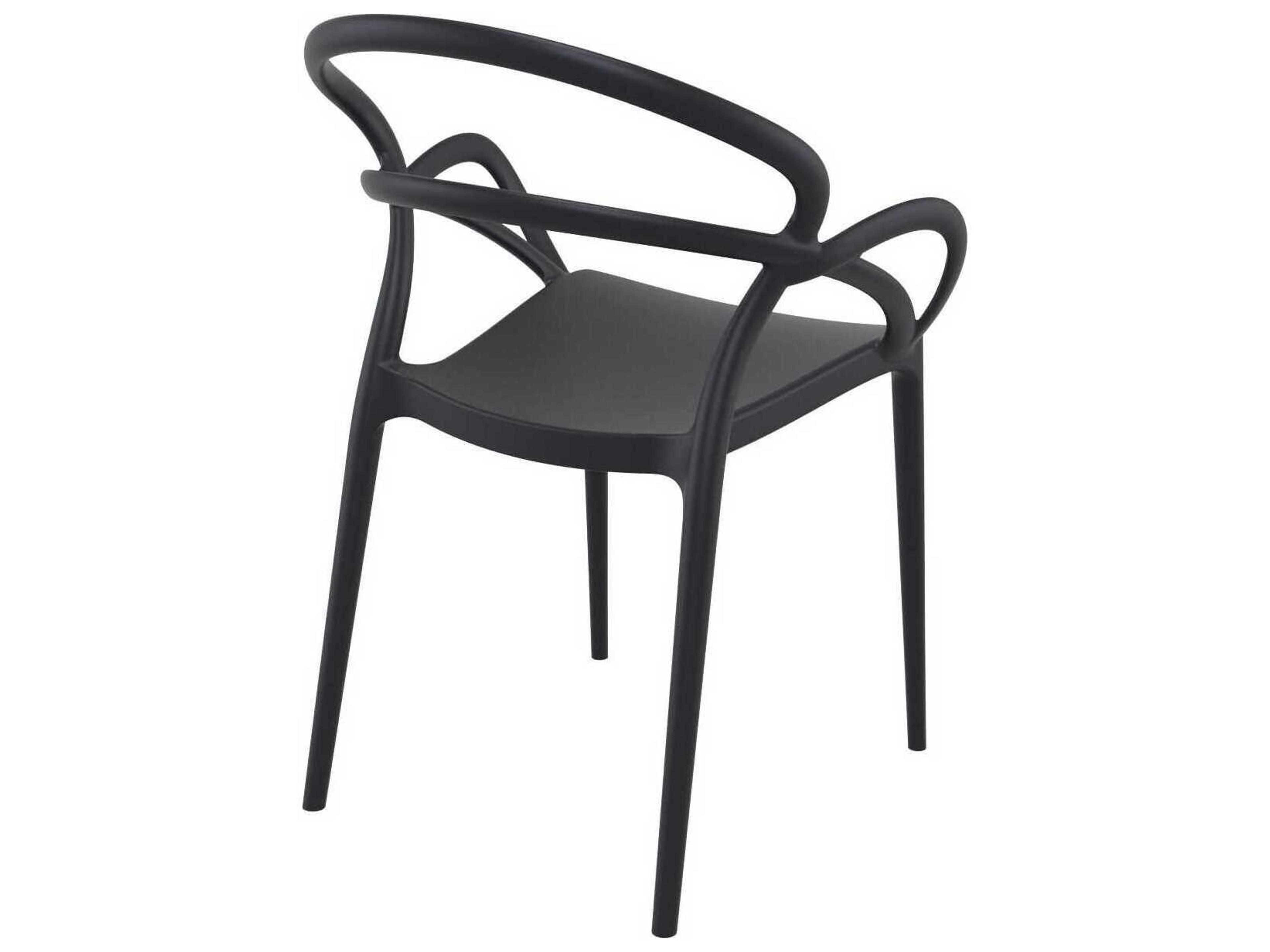 Compamia Mila Black Resin Dining Chair