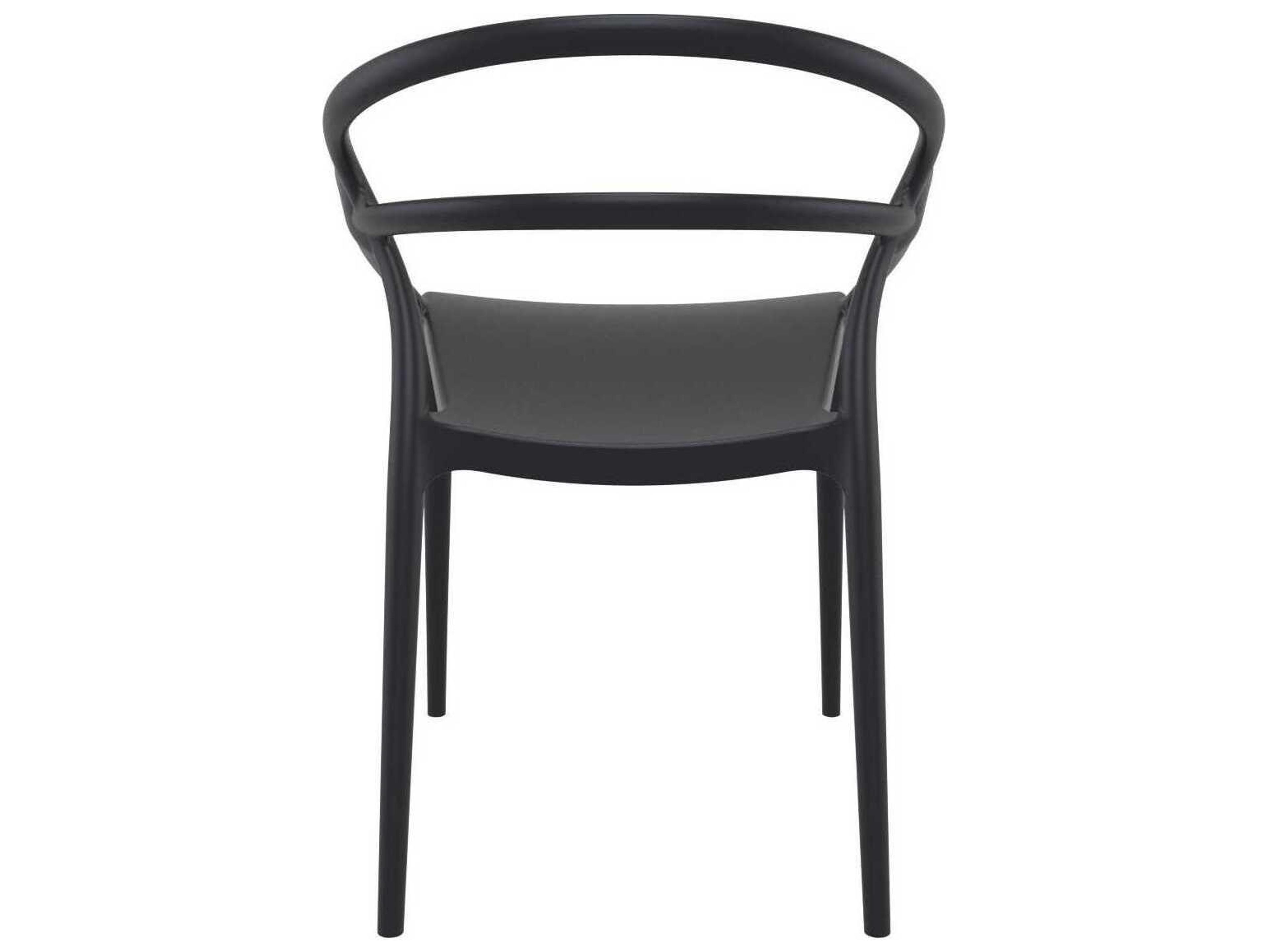 Compamia Mila Black Resin Dining Chair