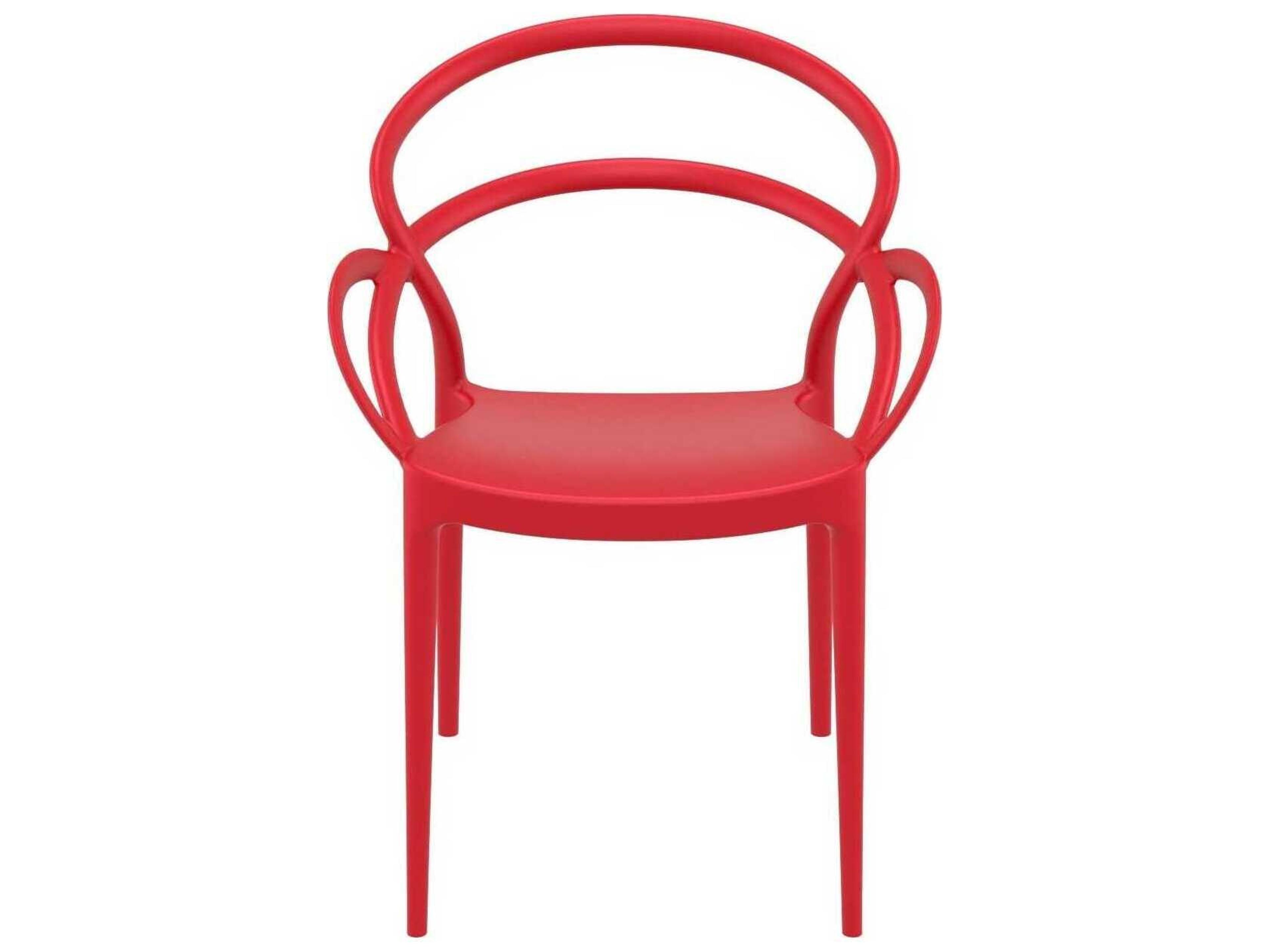 Compamia Mila Red Resin Dining Chair