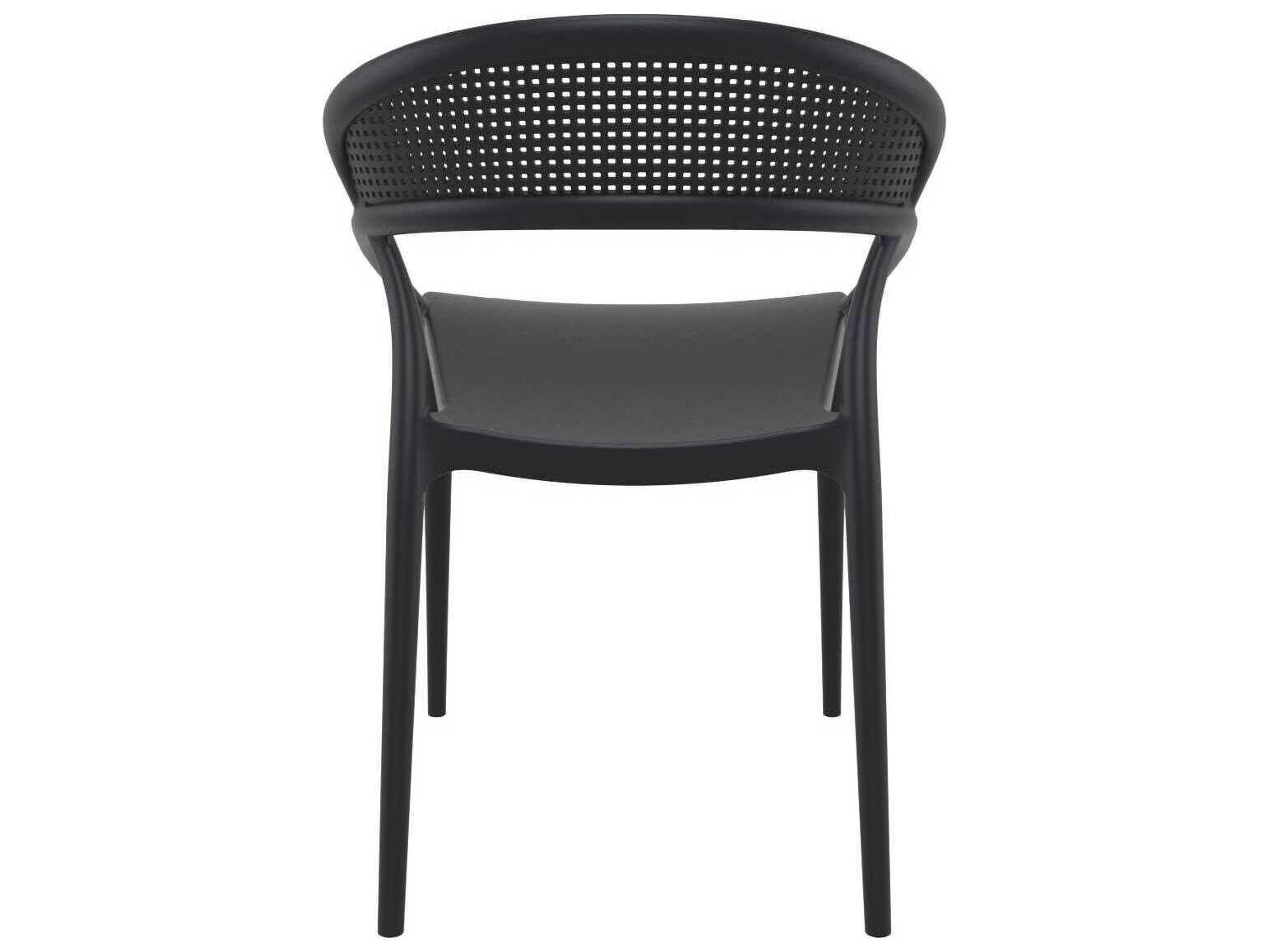 Compamia Sunset Black Resin Dining Chair