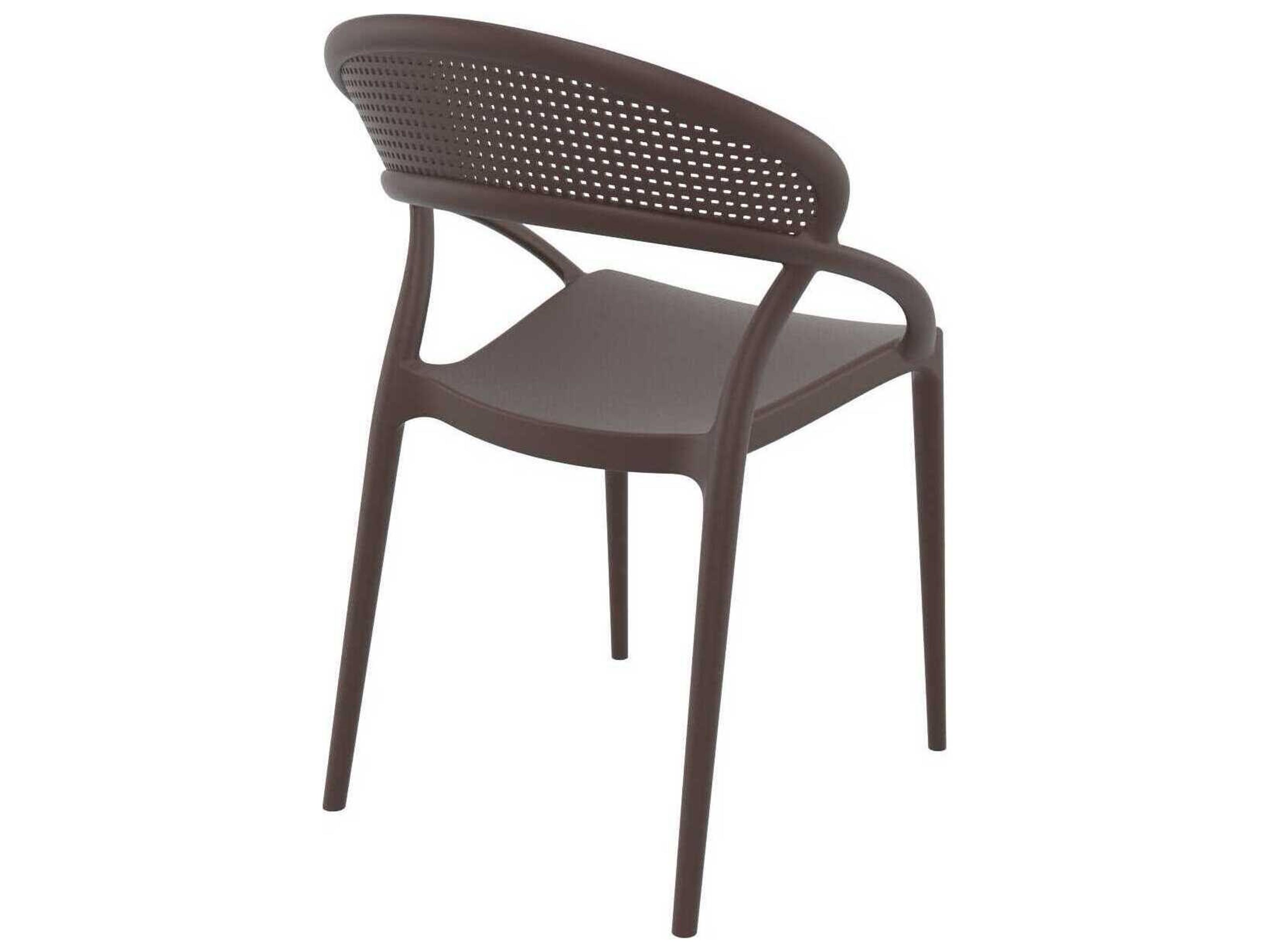 Compamia Sunset Brown Resin Dining Chair