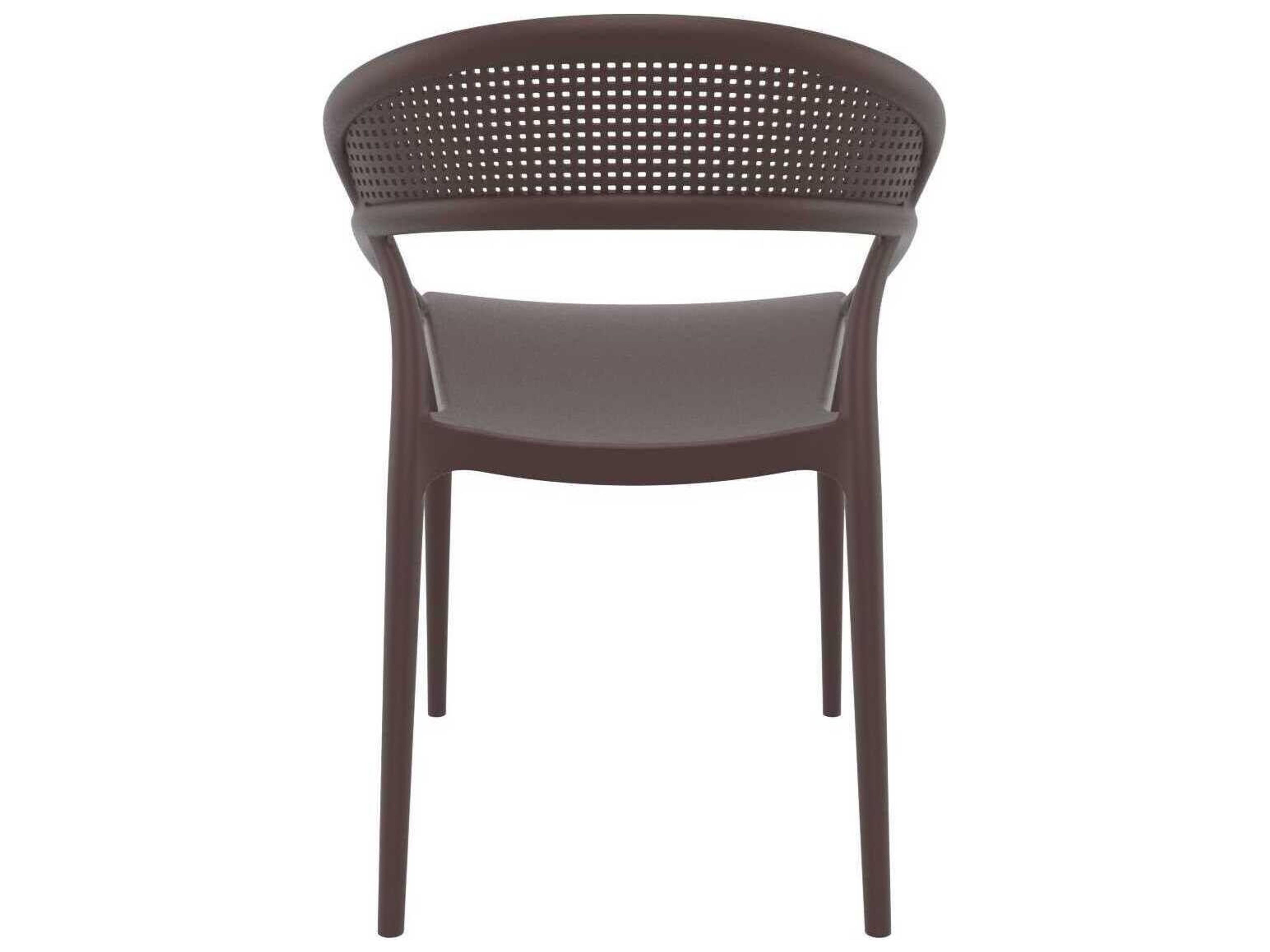 Compamia Sunset Brown Resin Dining Chair