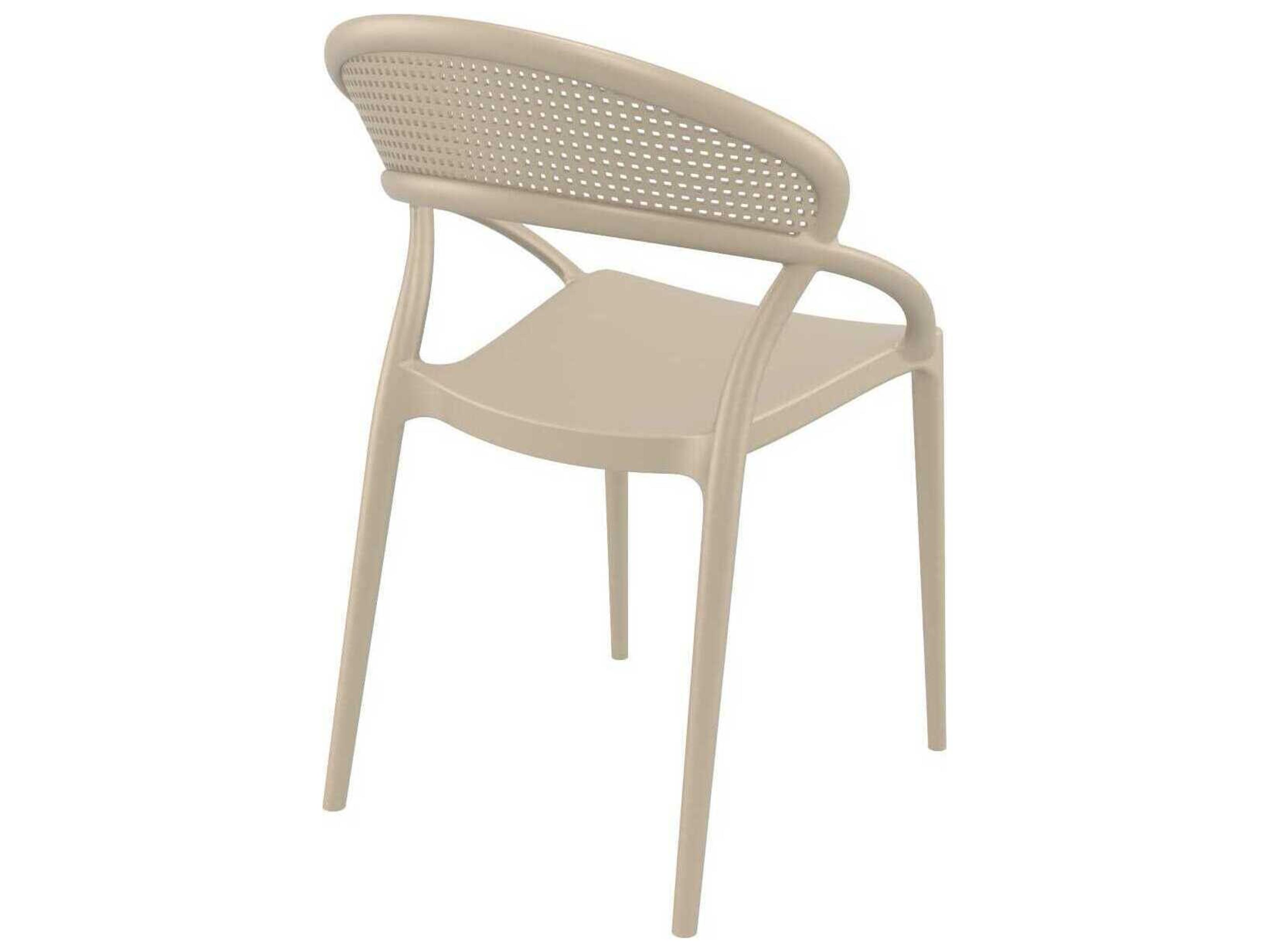 Compamia Sunset Taupe Resin Dining Chair