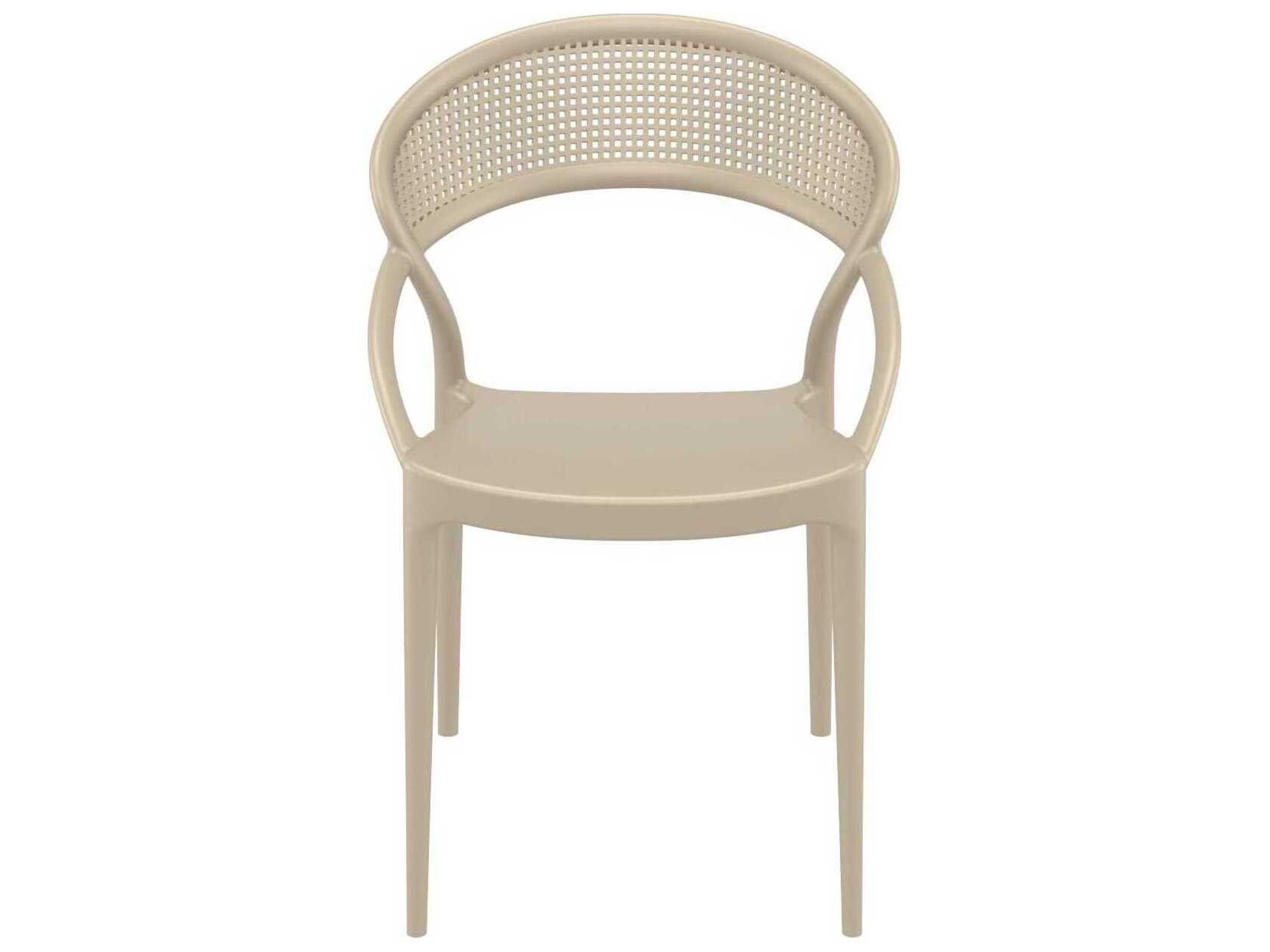 Compamia Sunset Taupe Resin Dining Chair