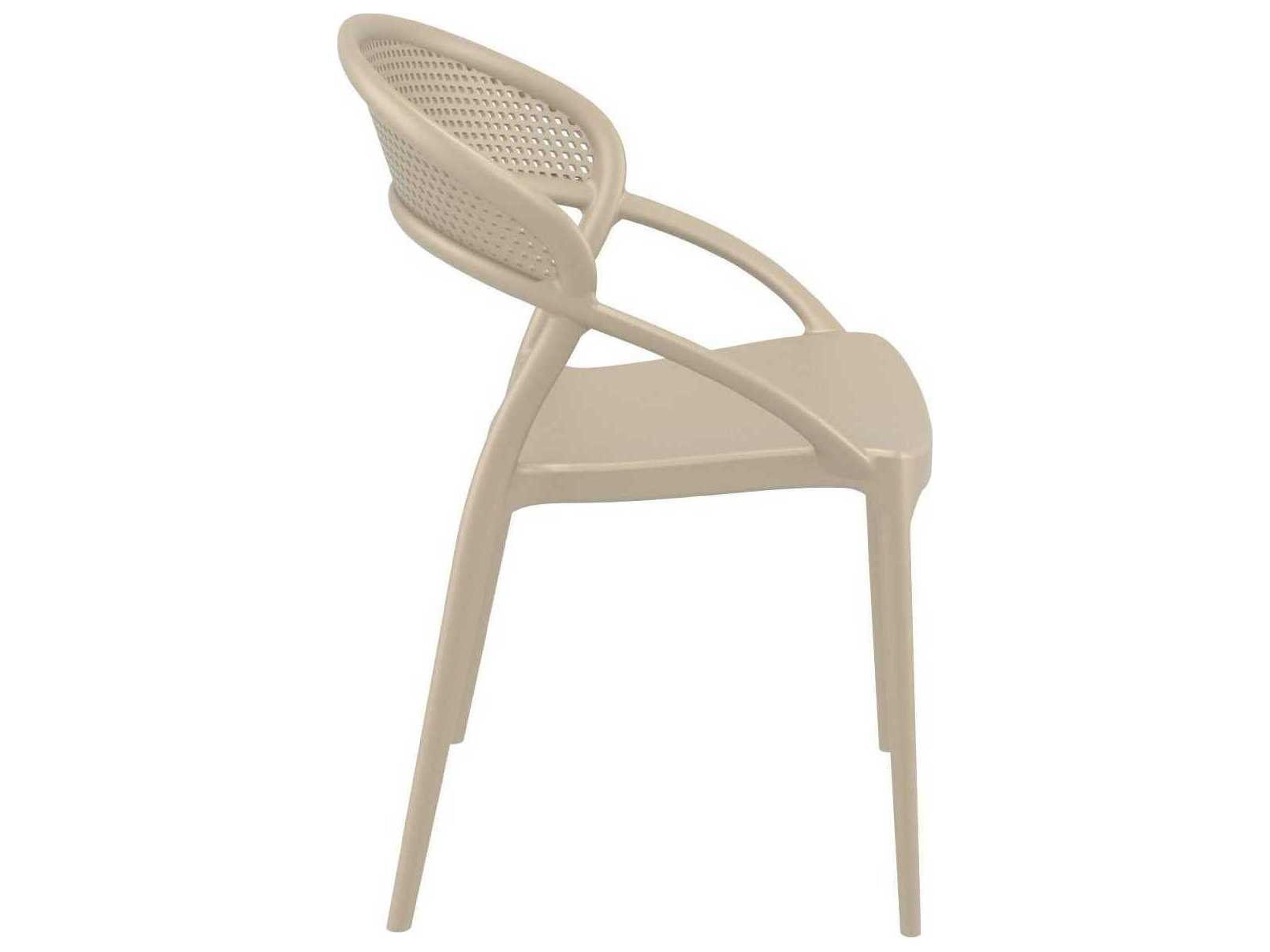 Compamia Sunset Taupe Resin Dining Chair