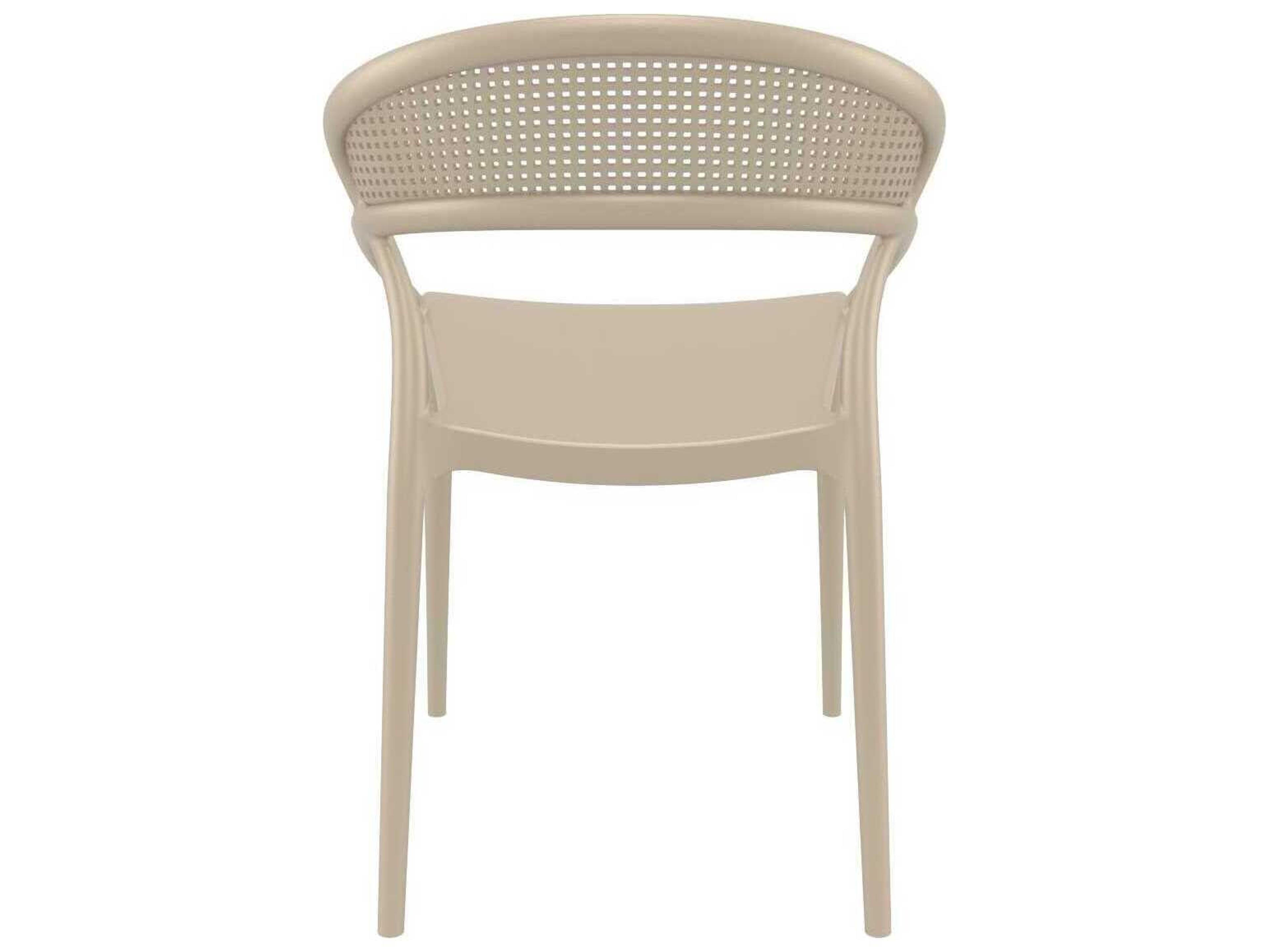 Compamia Sunset Taupe Resin Dining Chair