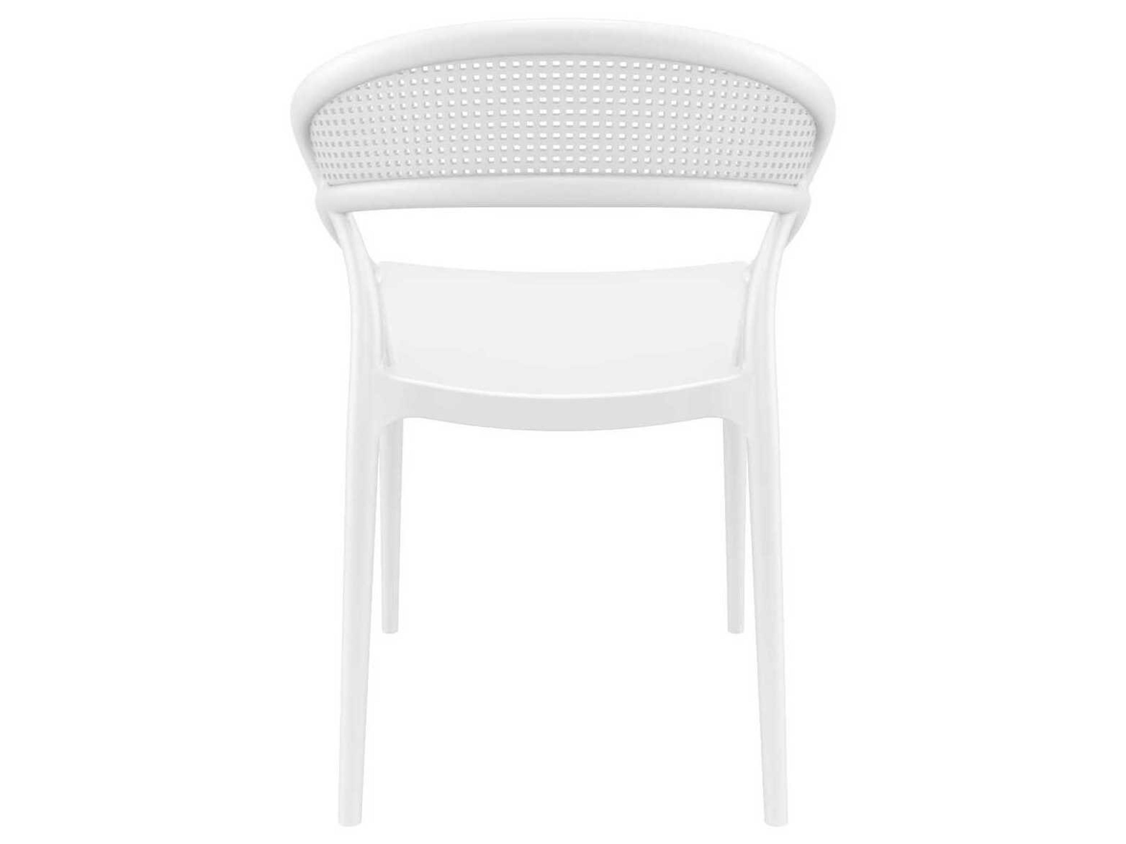 Compamia Sunset White Resin Dining Chair