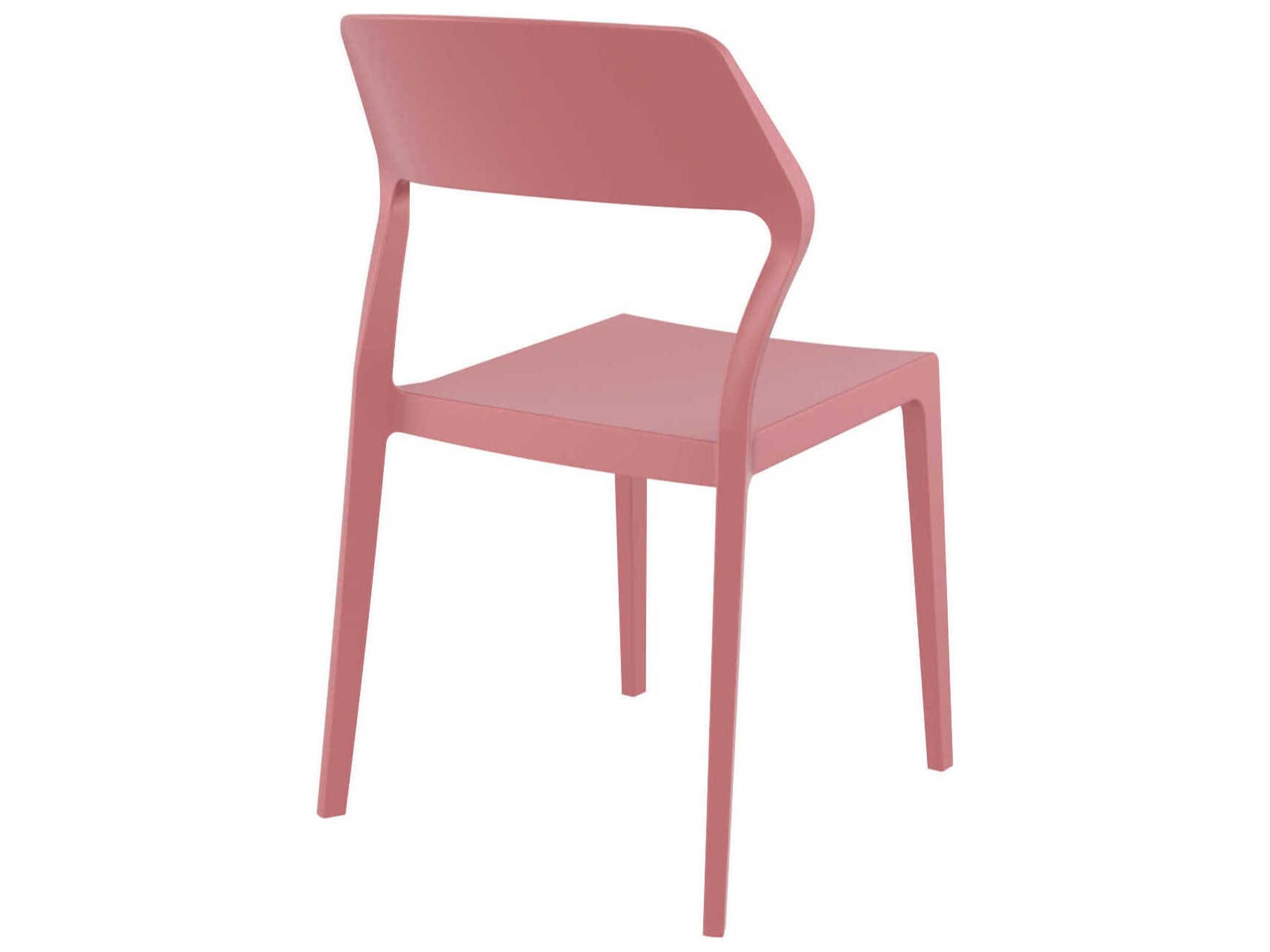 Compamia Snow Marsala Resin Dining Chair