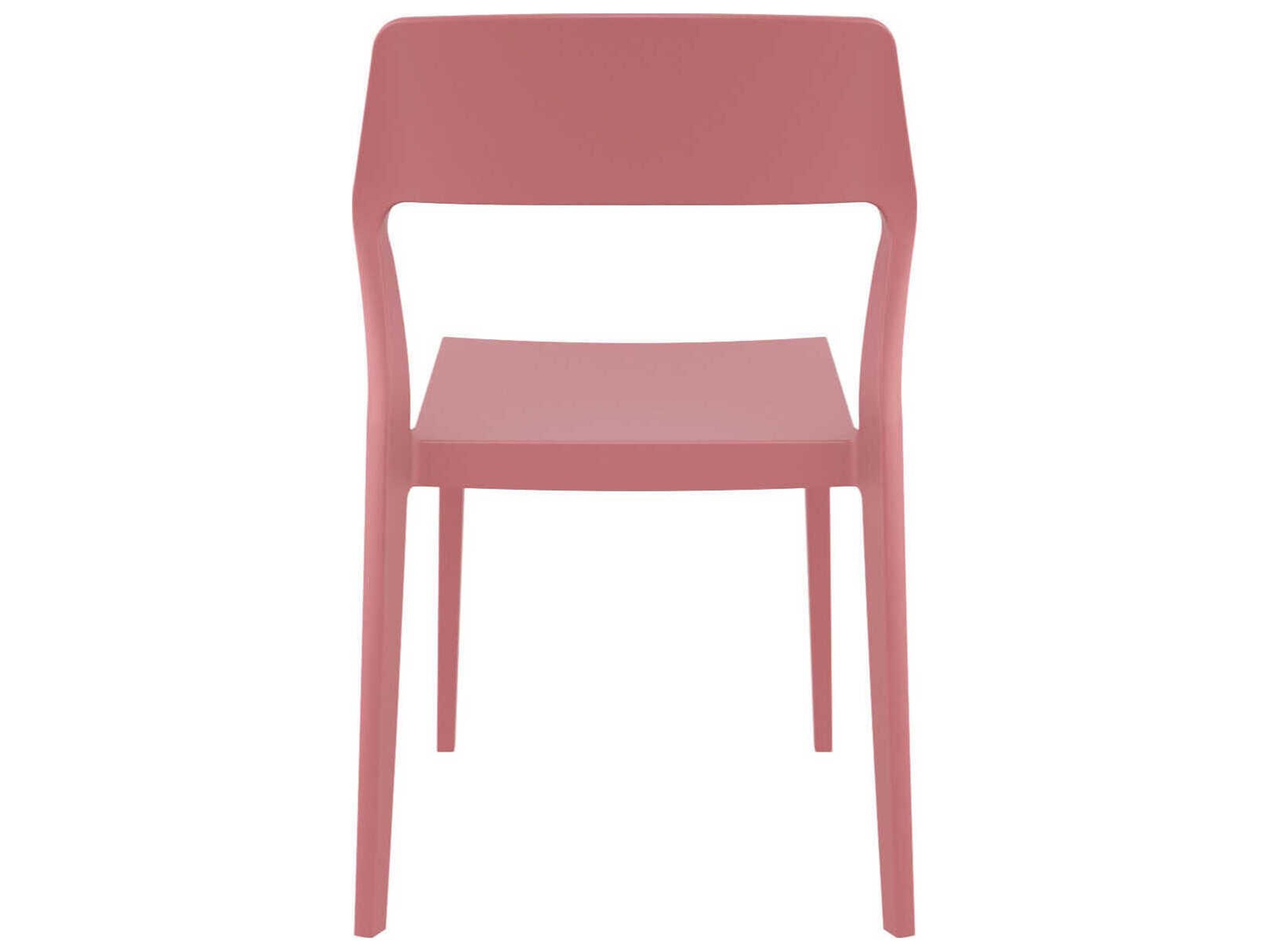 Compamia Snow Marsala Resin Dining Chair