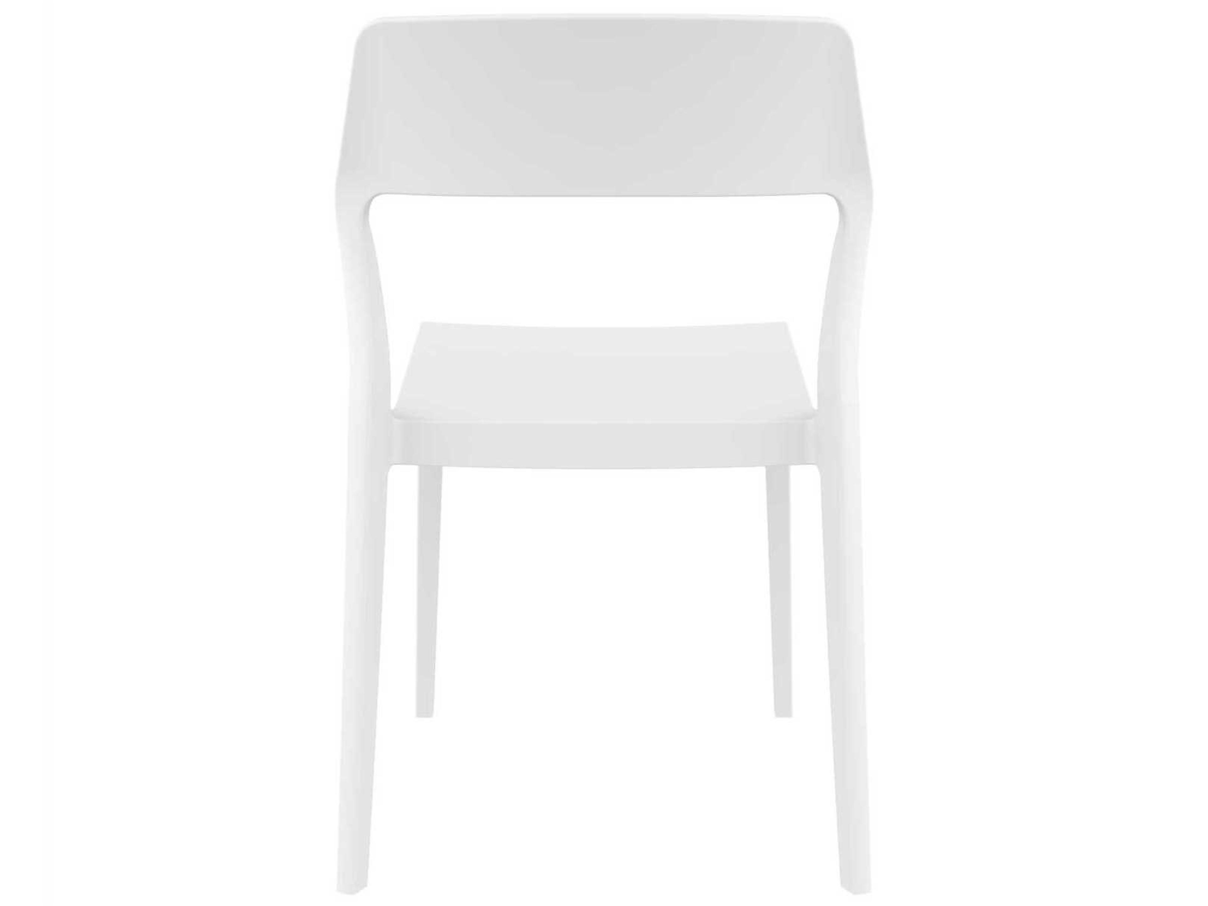 Compamia Snow White Resin Dining Chair