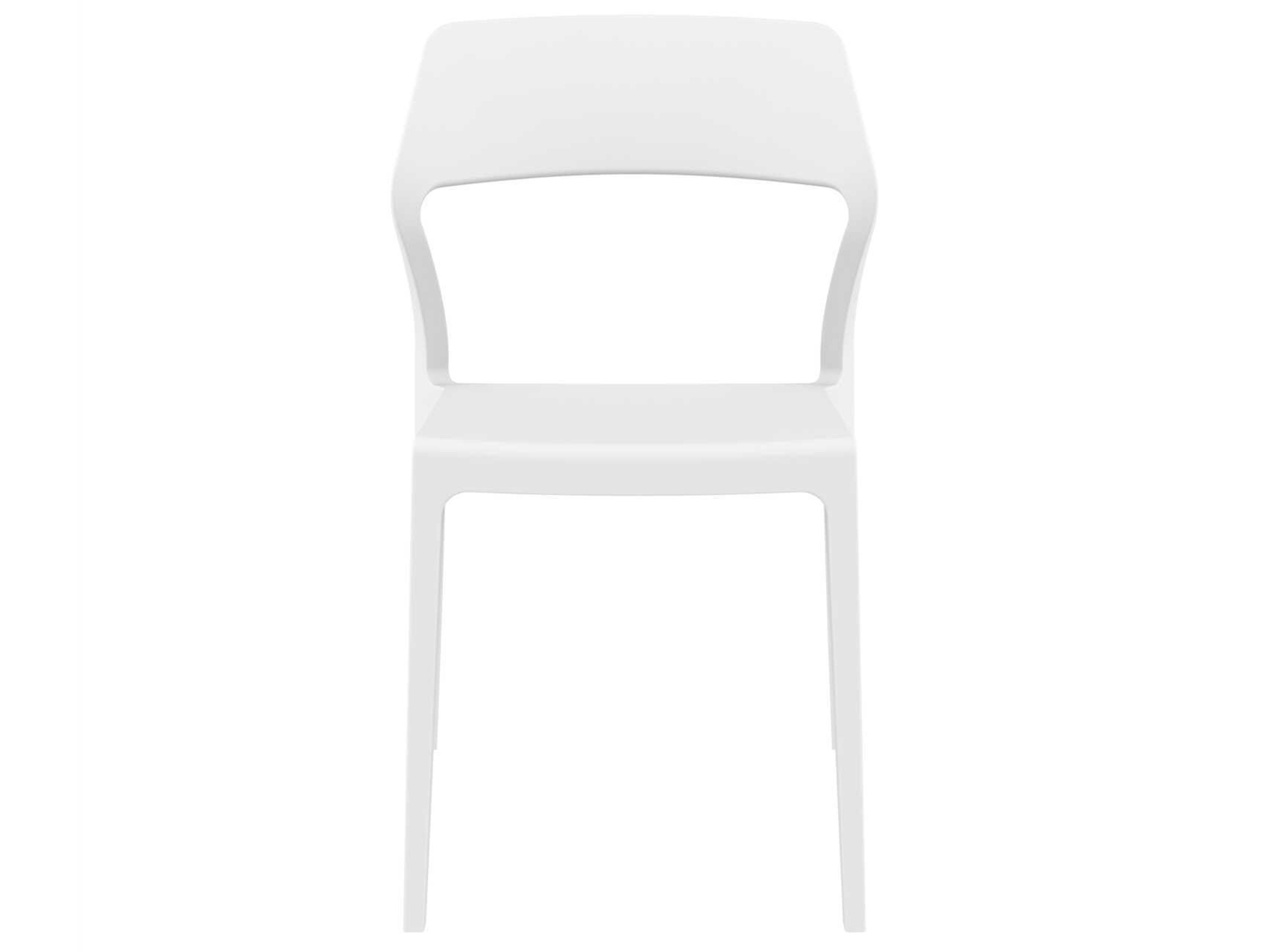 Compamia Snow White Resin Dining Chair