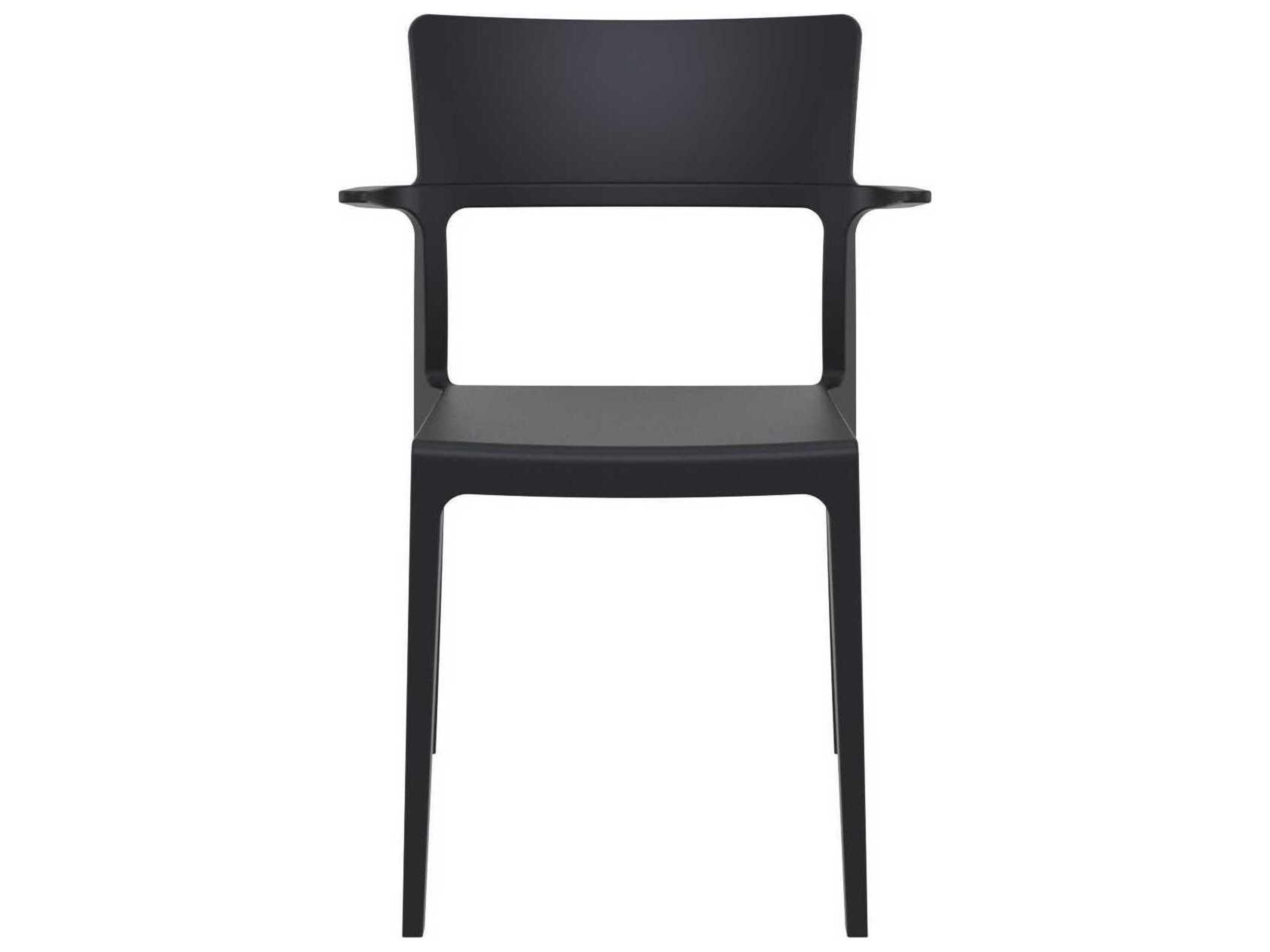 Compamia Plus Black Resin Dining Chair