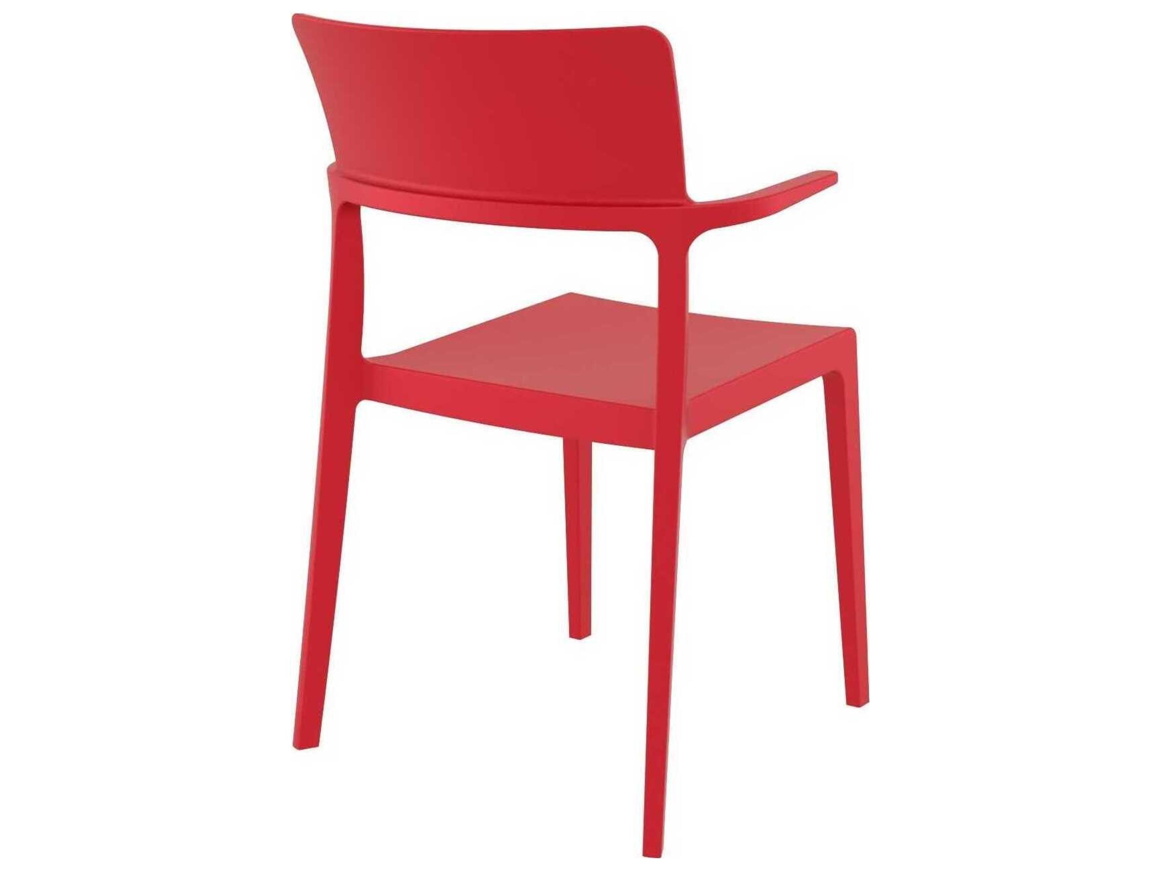 Compamia Plus Red Resin Dining Chair