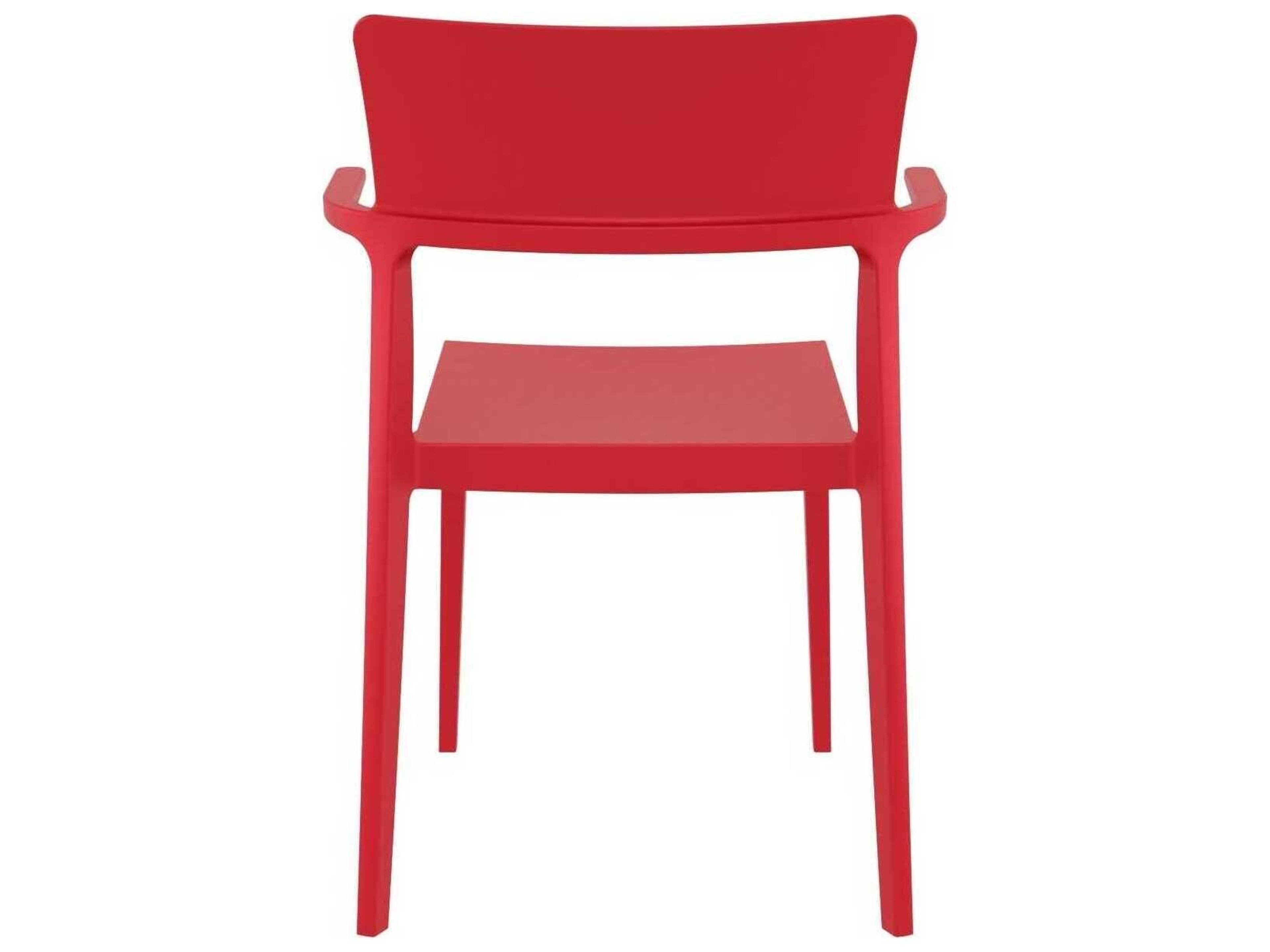 Compamia Plus Red Resin Dining Chair