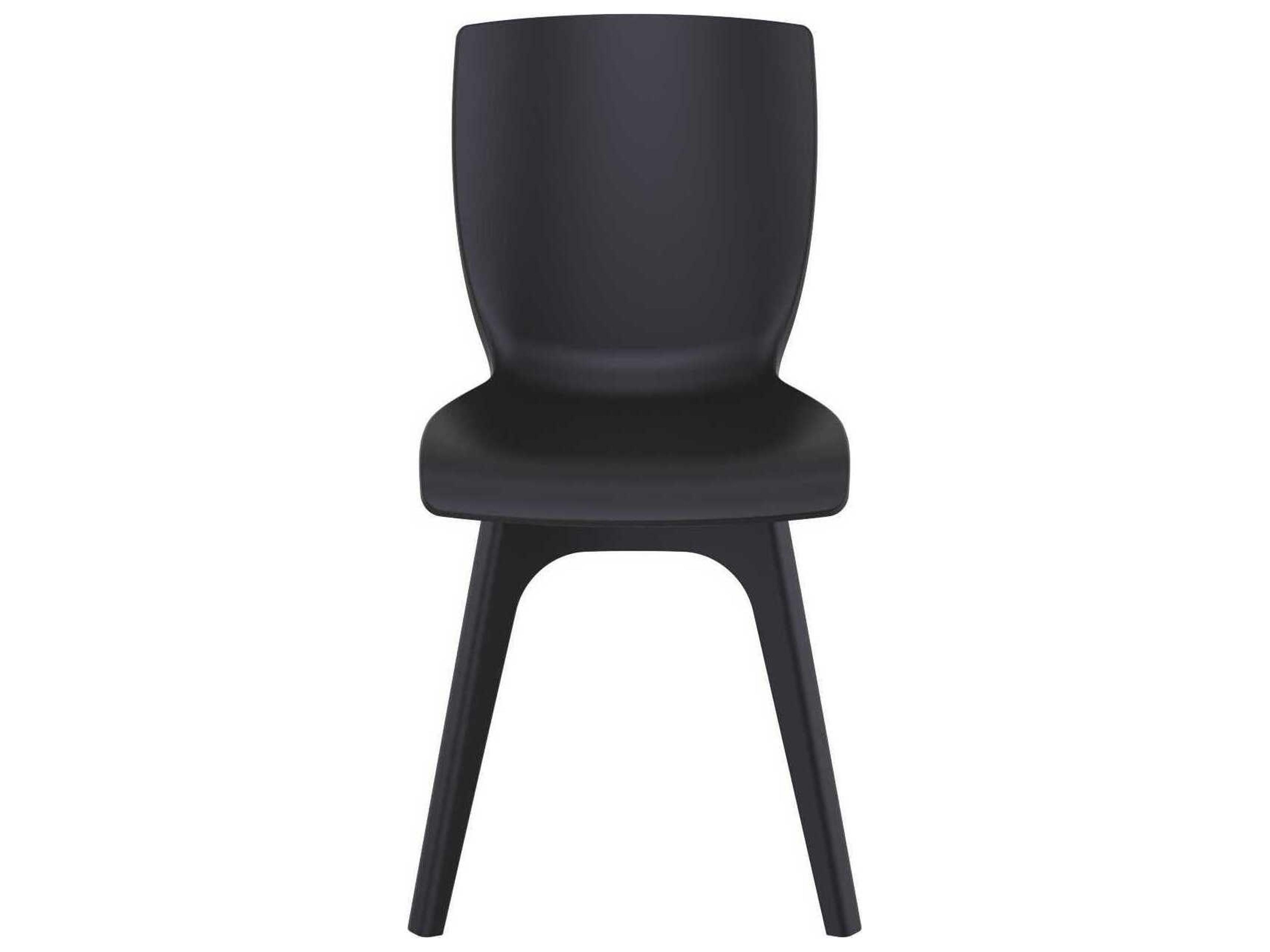 Compamia Mio Black Resin Dining Chair