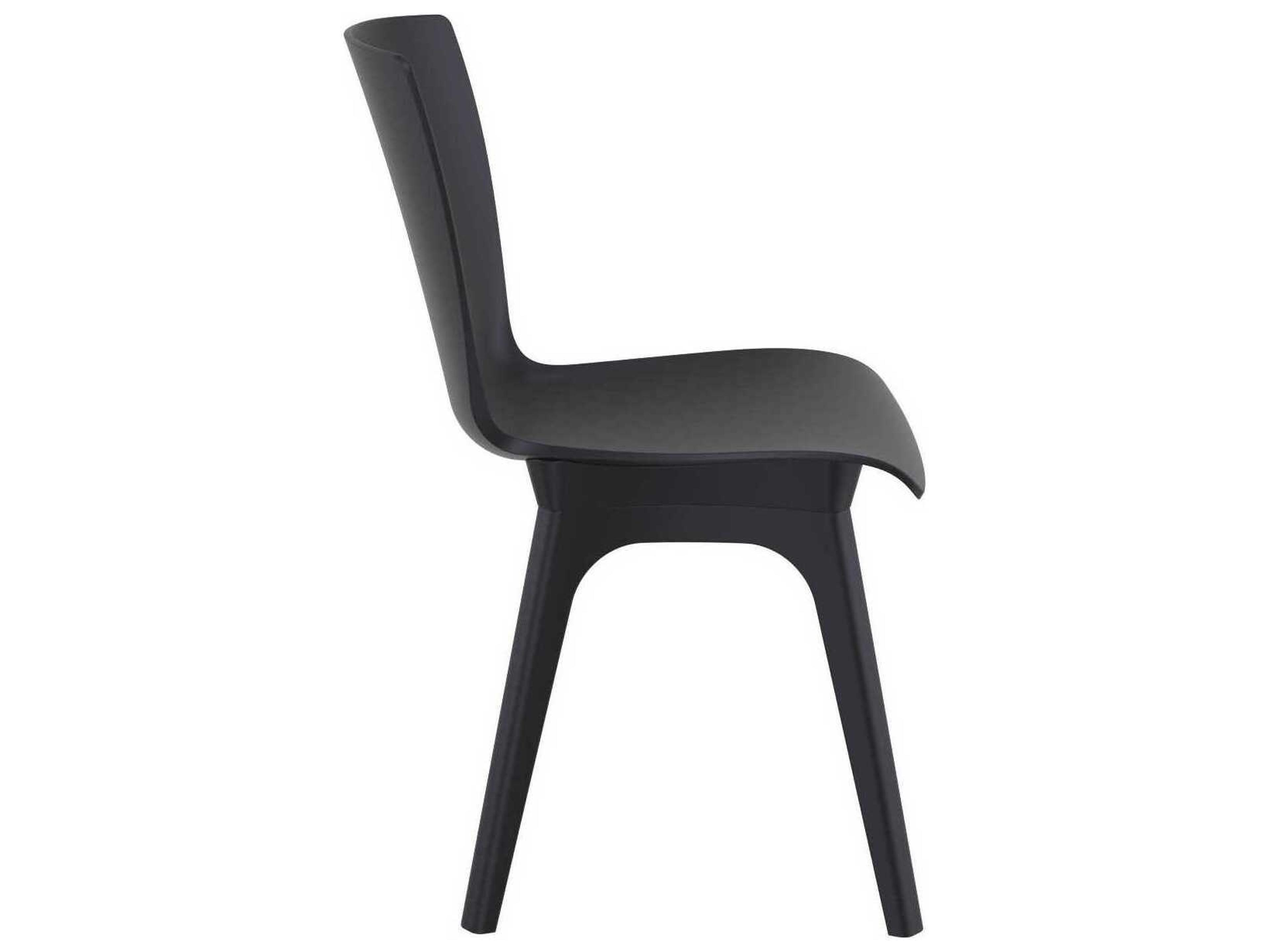Compamia Mio Black Resin Dining Chair