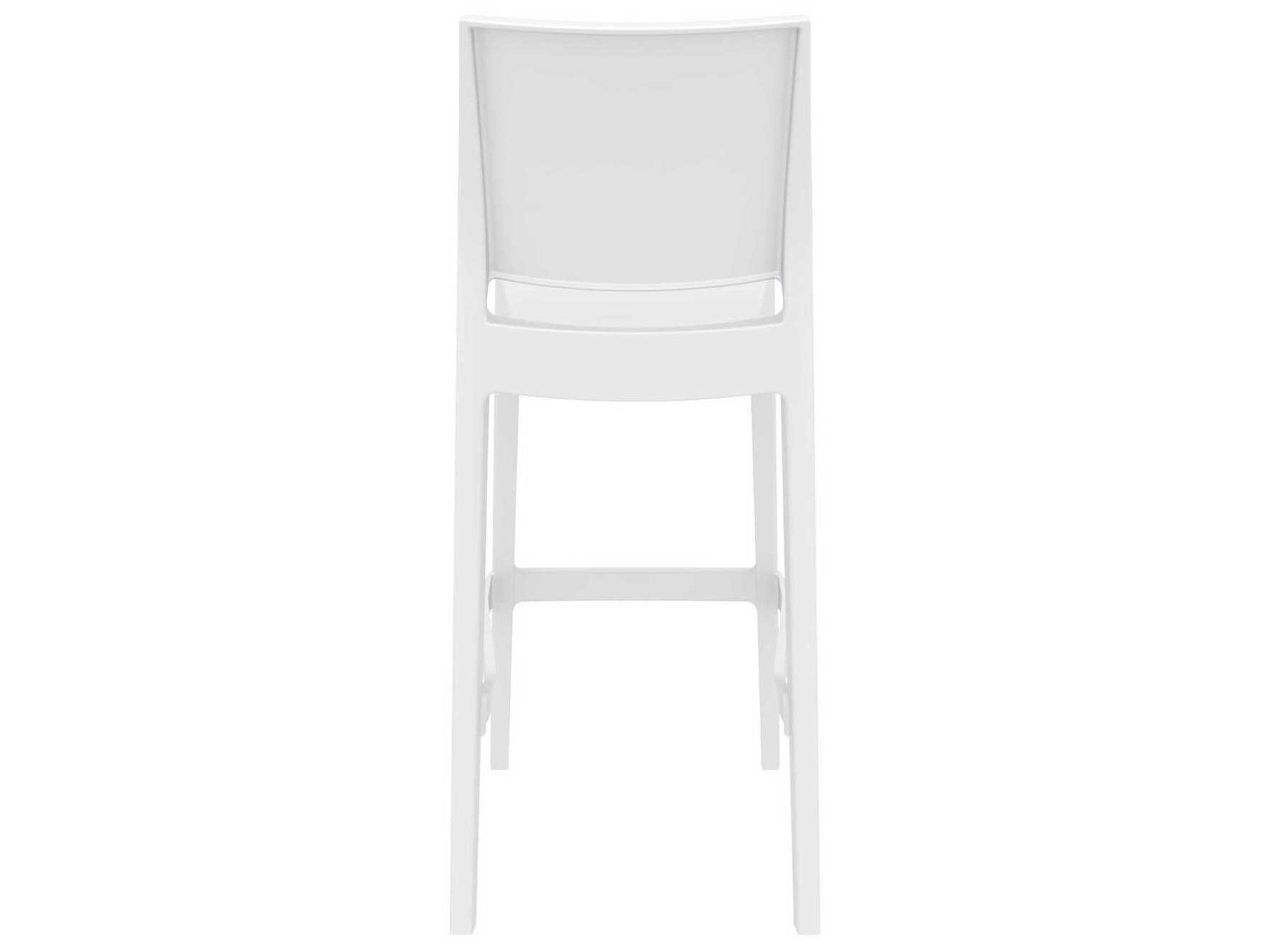 Compamia Maya White Resin Bar Stool