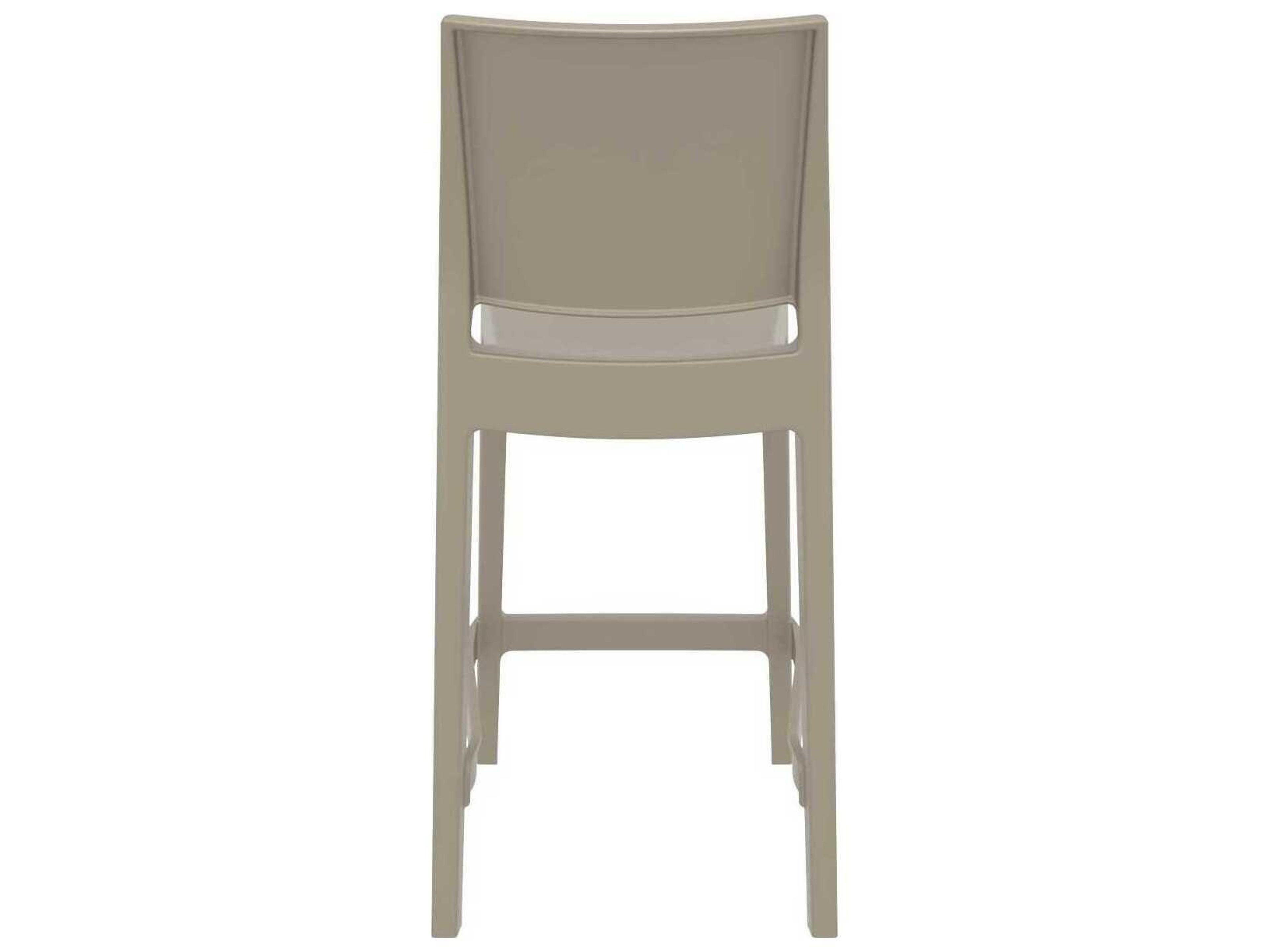 Compamia Maya Taupe Resin Counter Stool