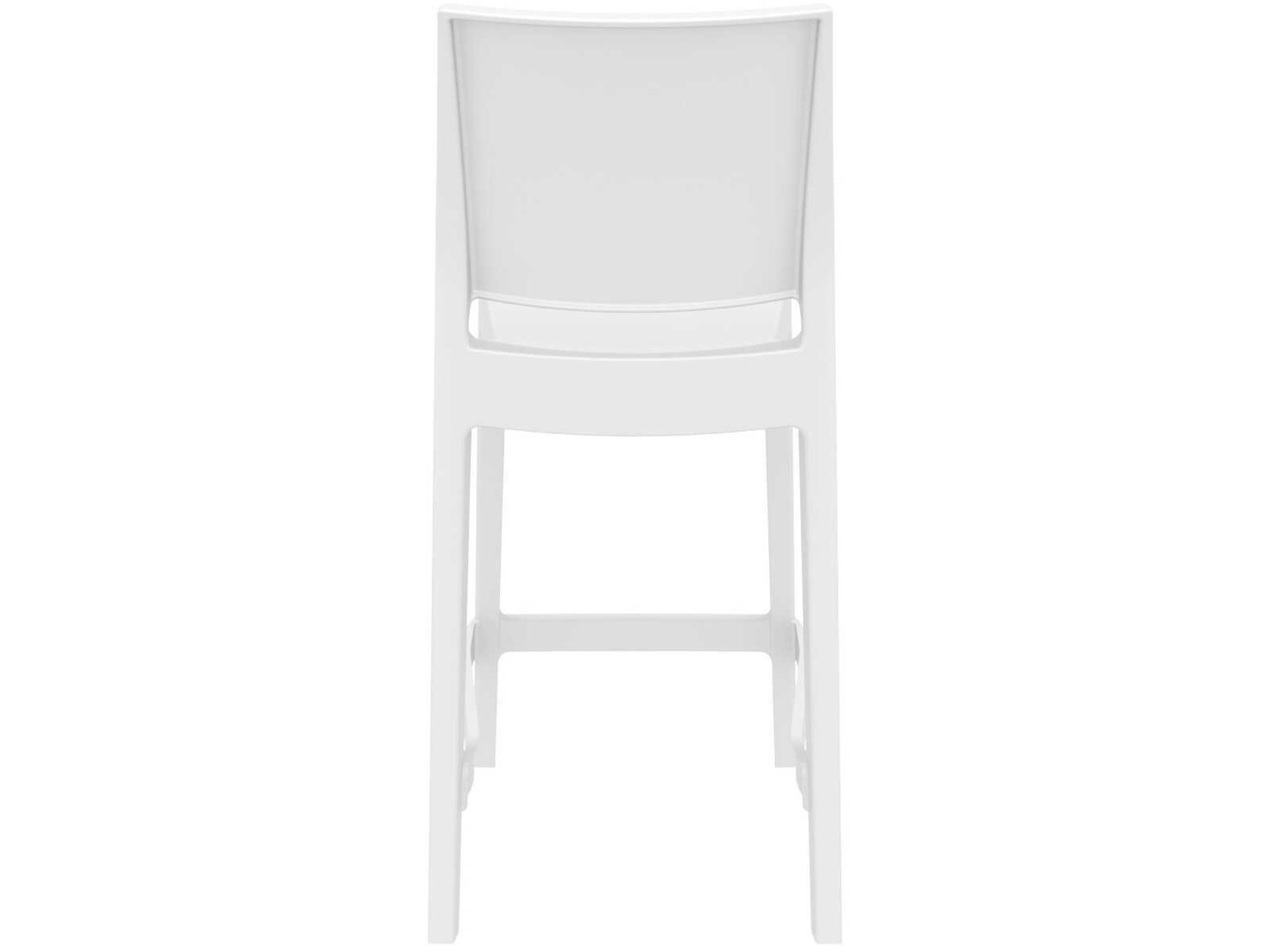 Compamia Maya White Resin Counter Stool