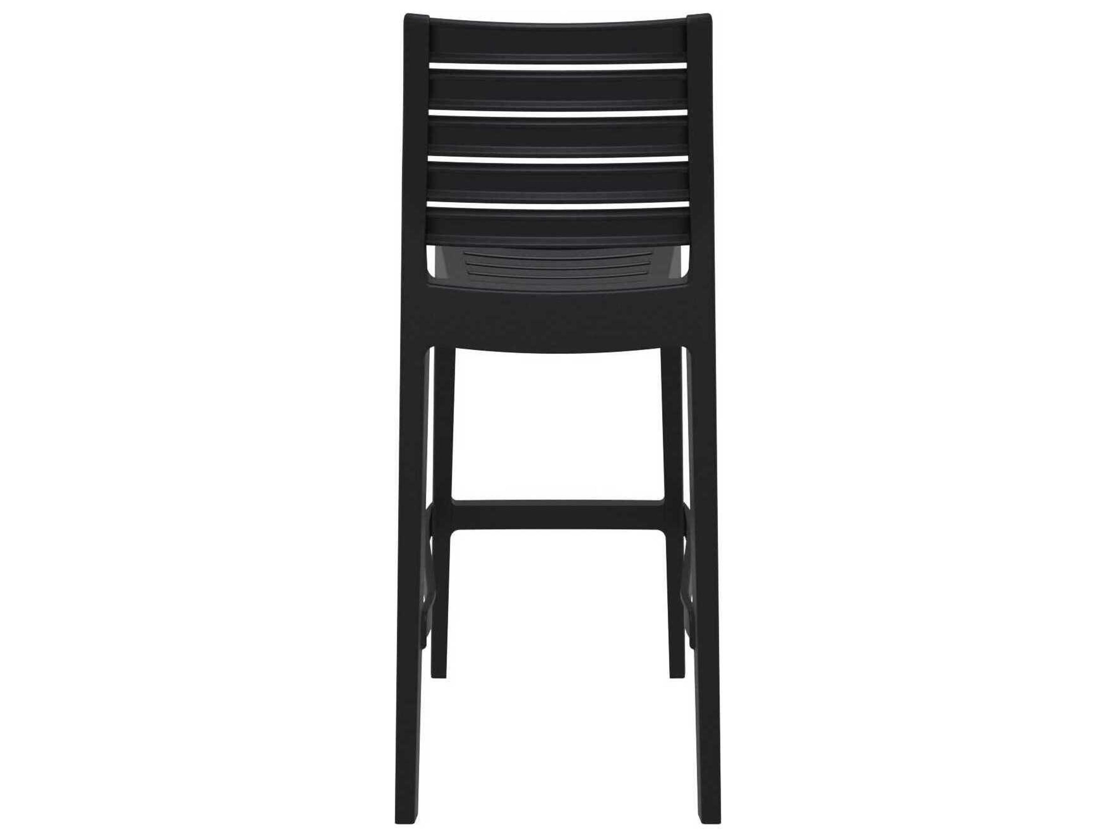 Compamia Ares Black Resin Bar Stool