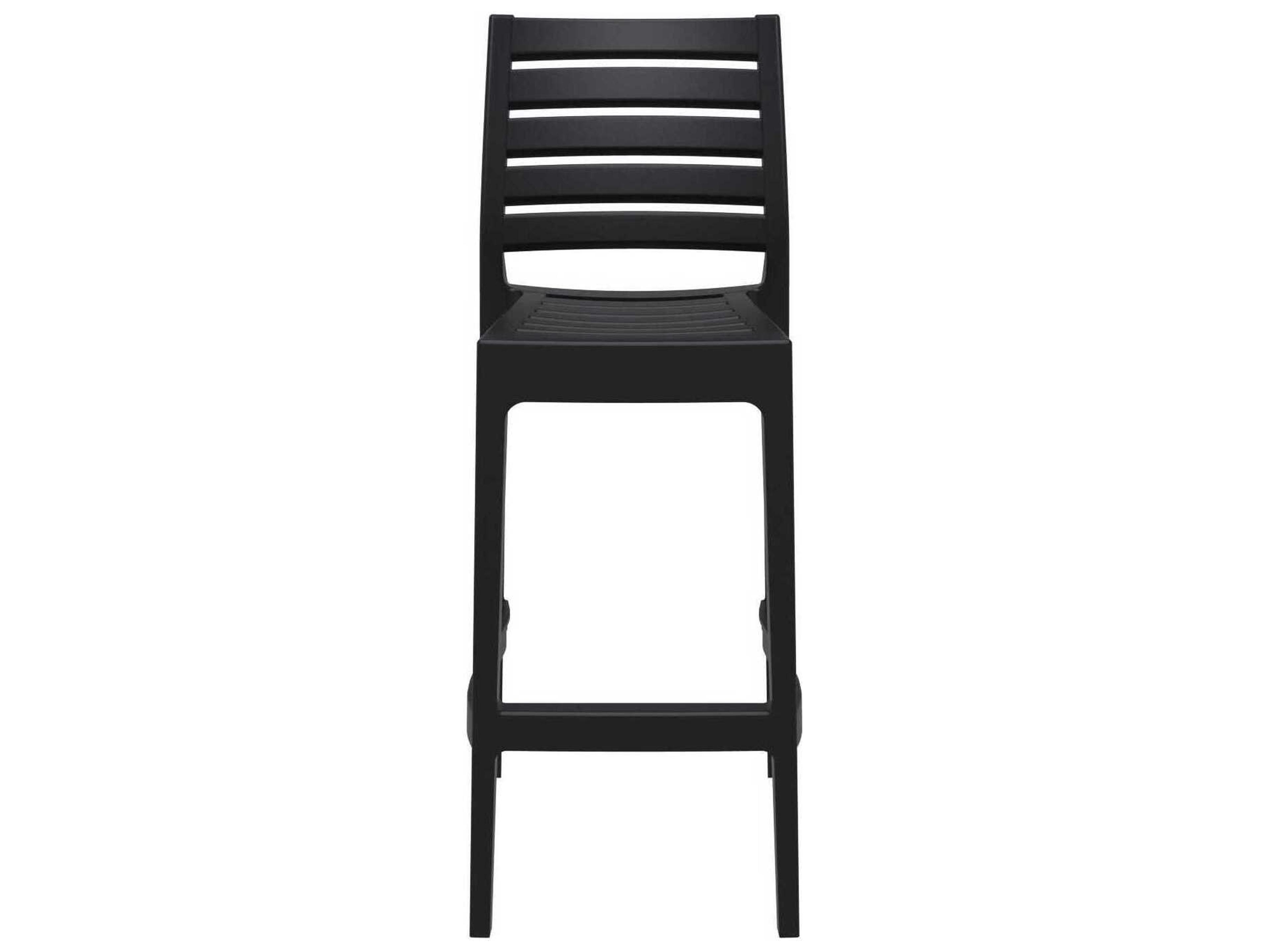 Compamia Ares Black Resin Bar Stool