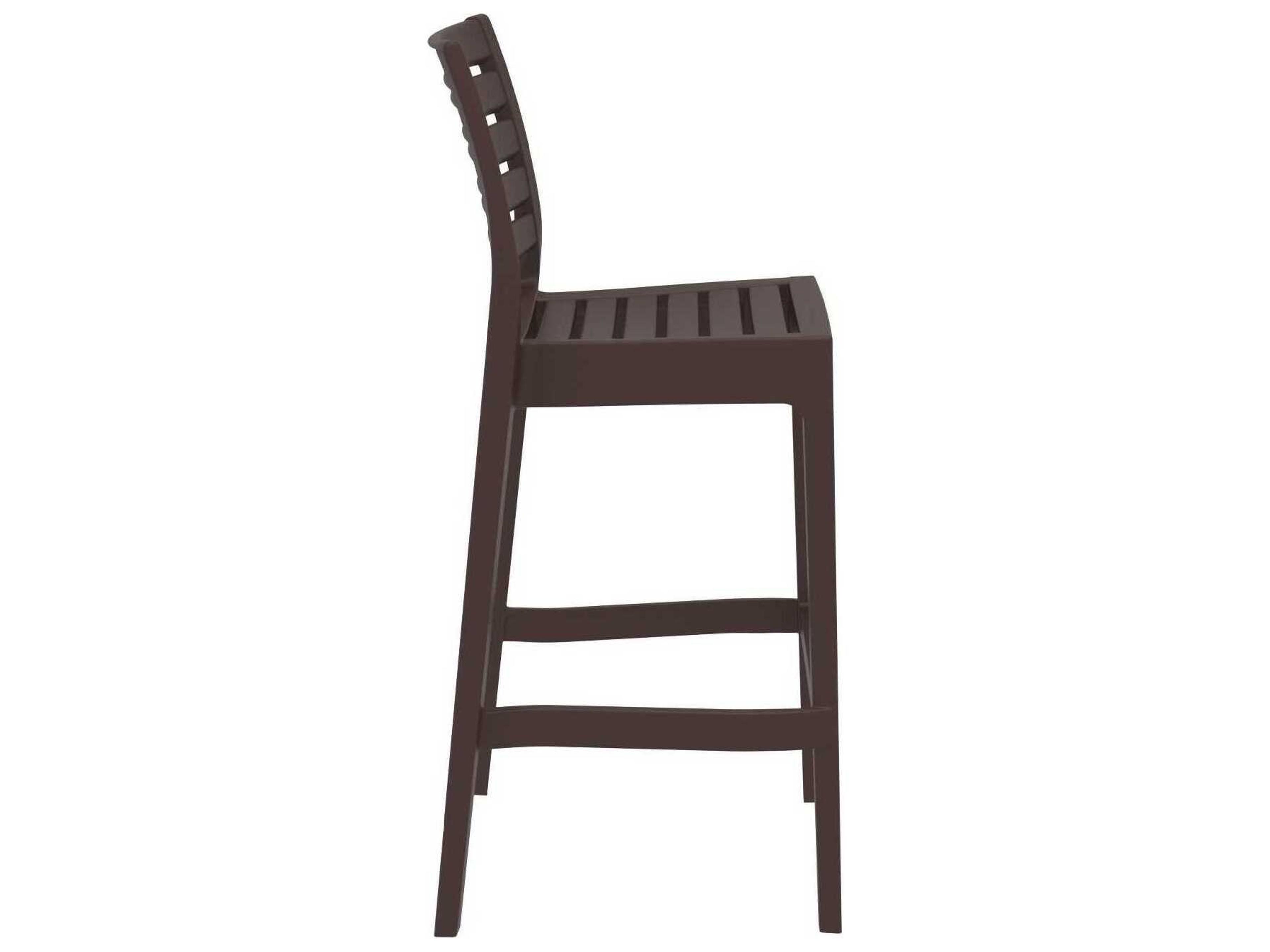 Compamia Ares Brown Resin Bar Stool