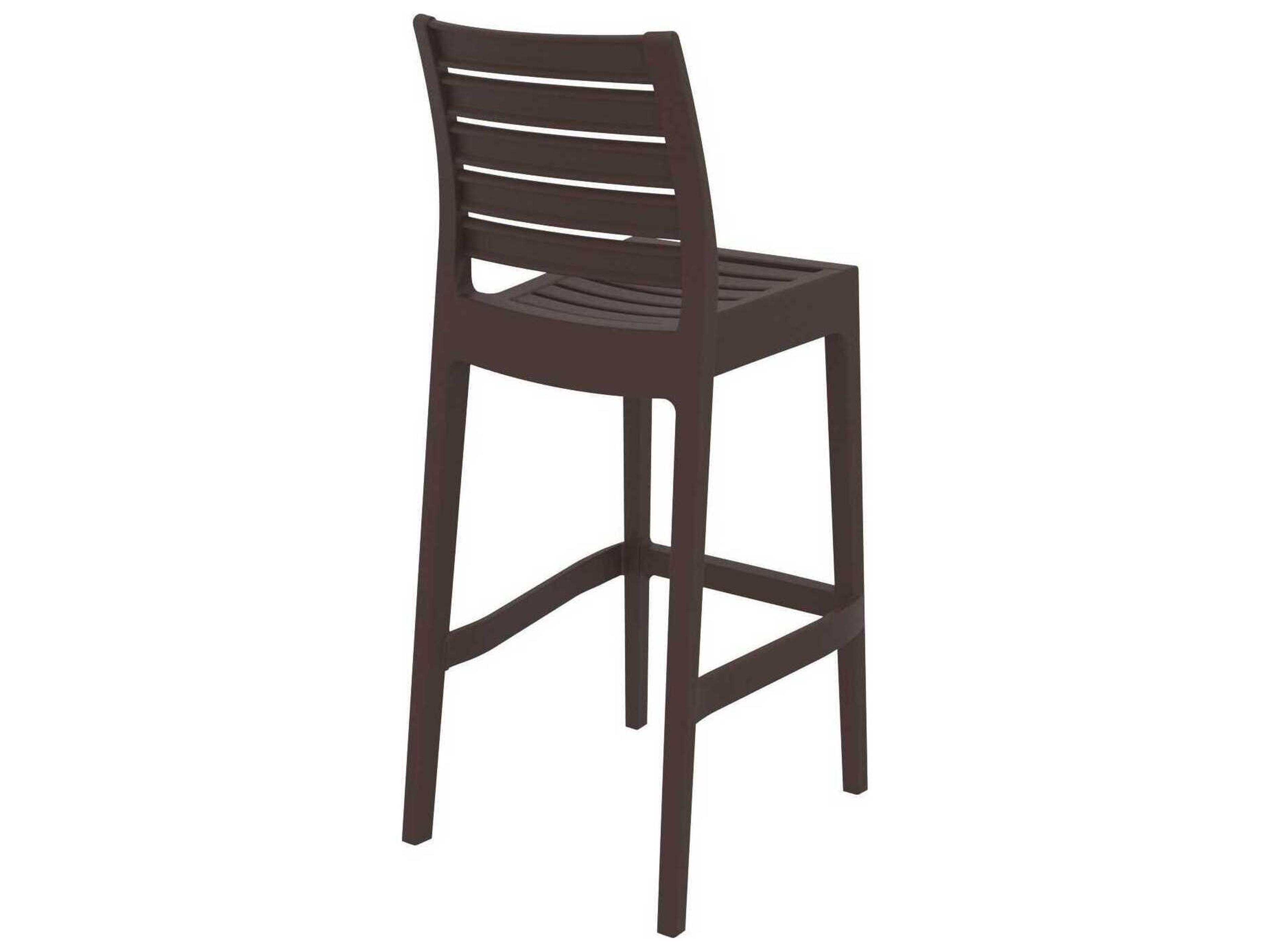 Compamia Ares Brown Resin Bar Stool