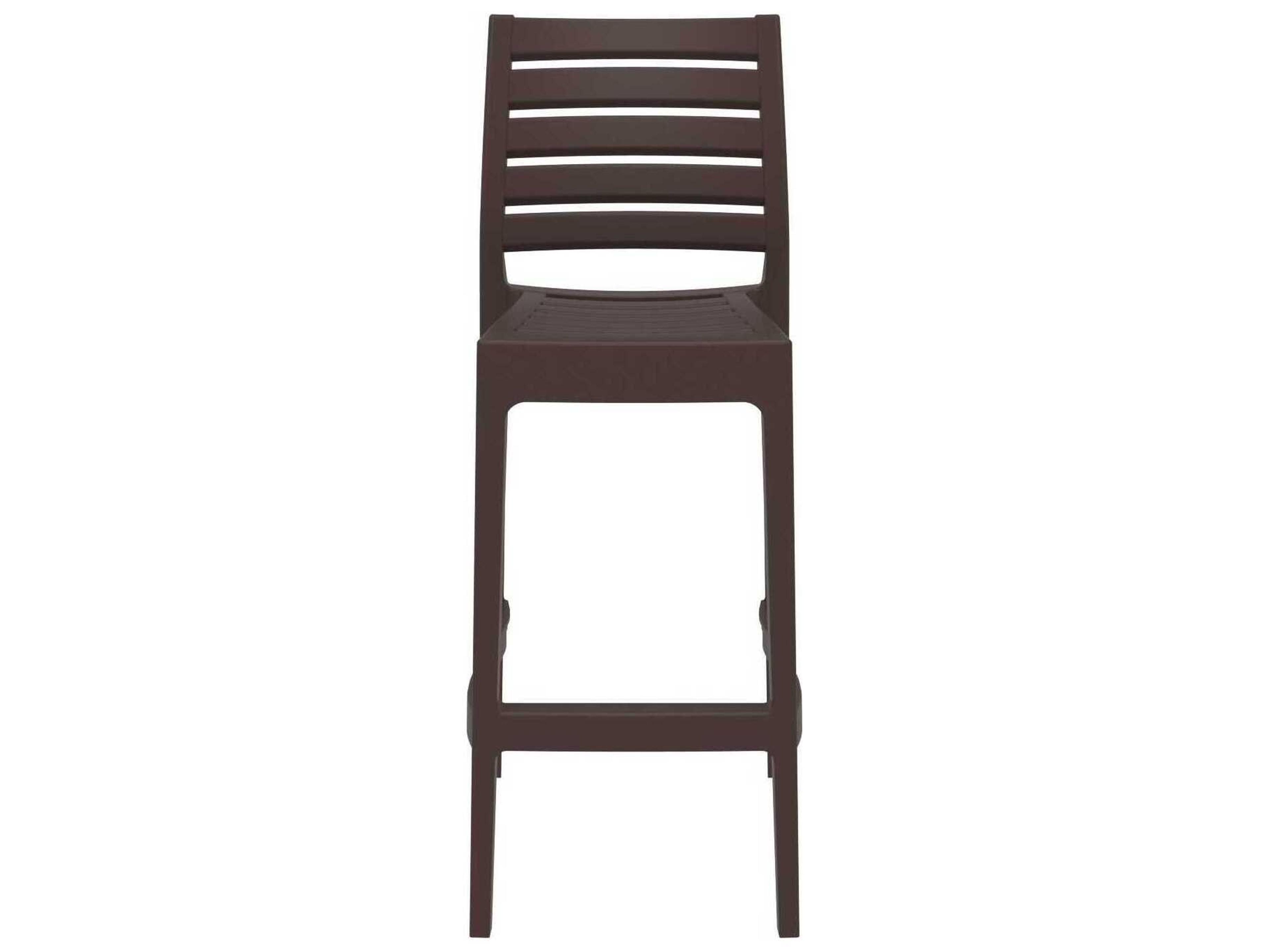 Compamia Ares Brown Resin Bar Stool